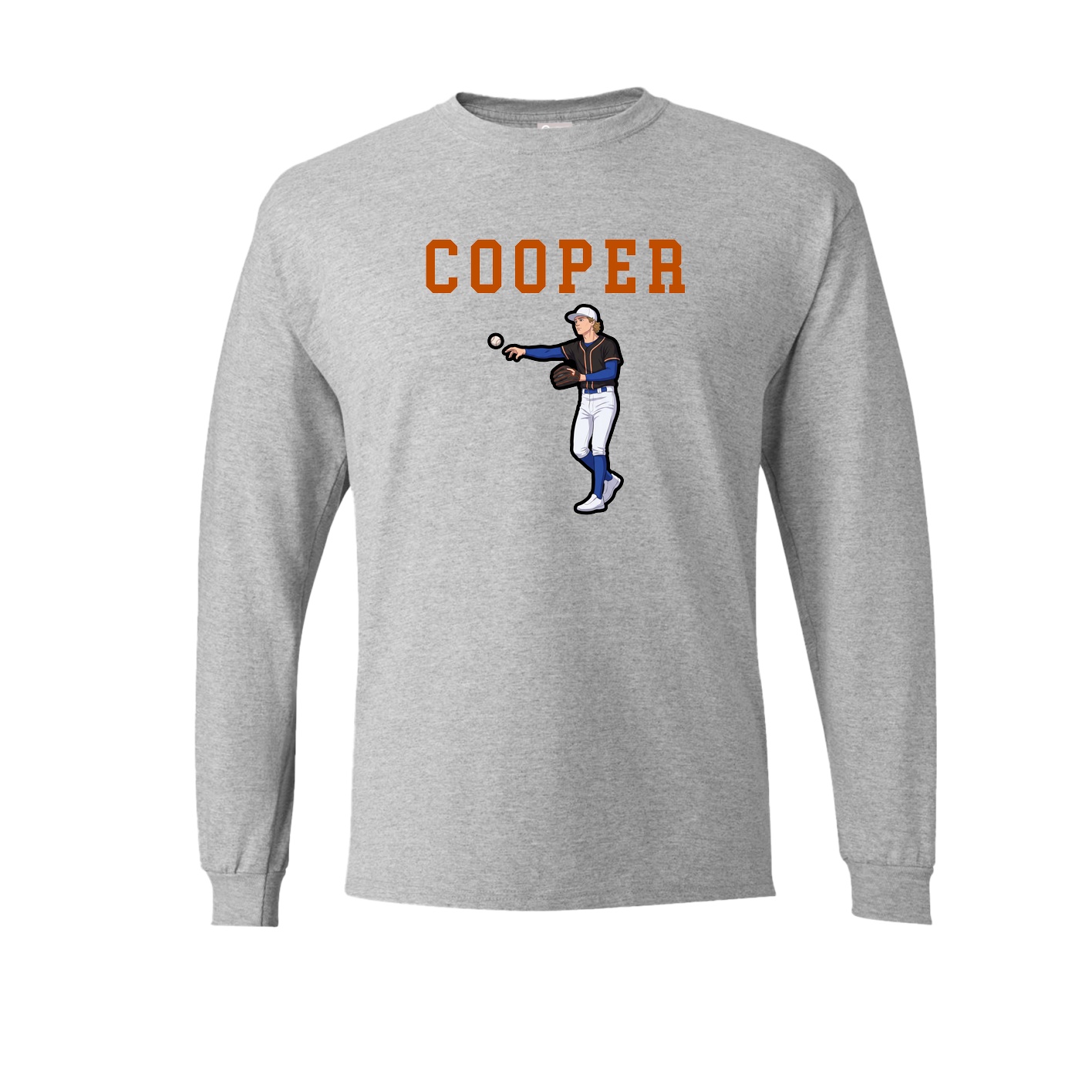 Long Sleeve Tee — Shirsey in Grey