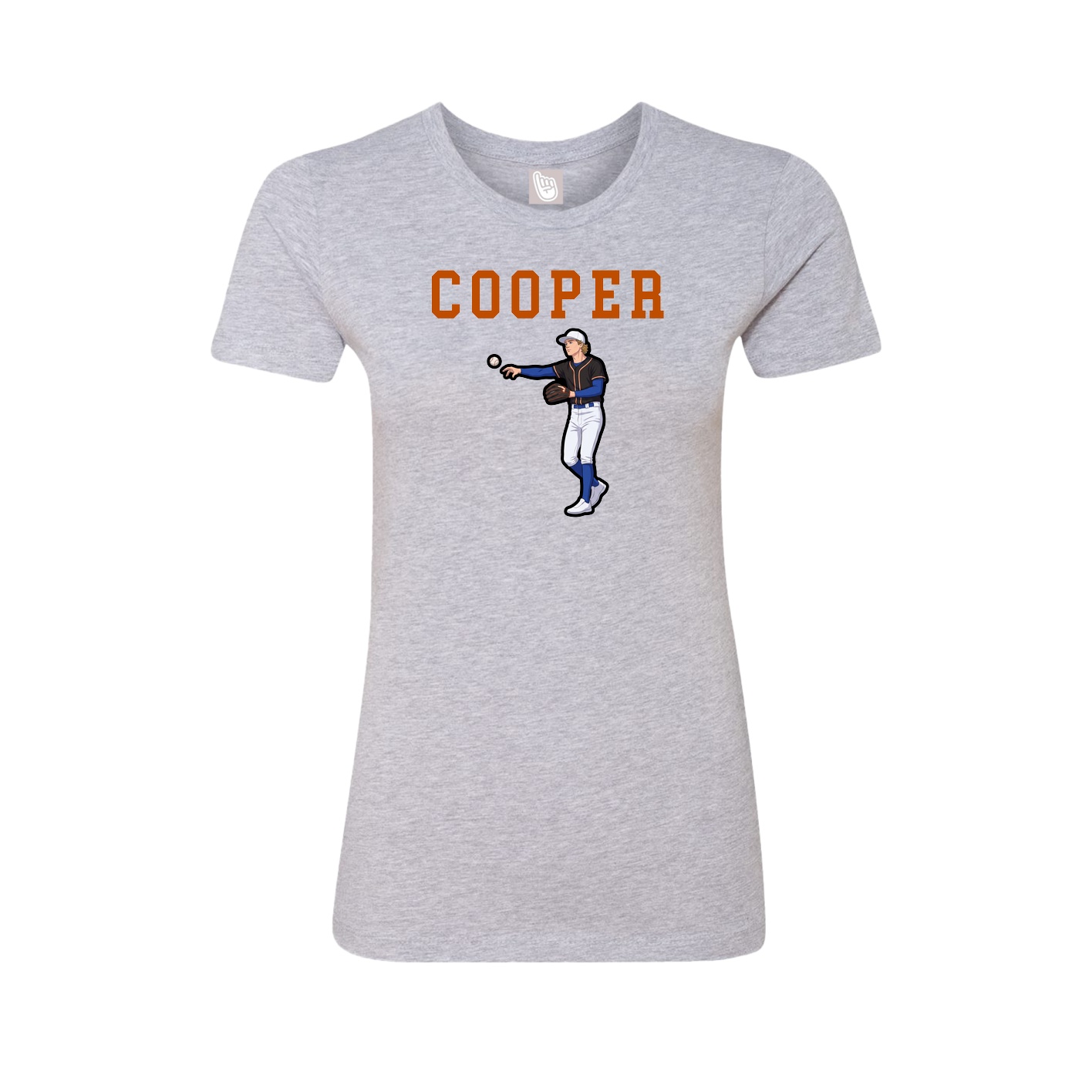 Fitted Women's Tee — Shirsey in Grey