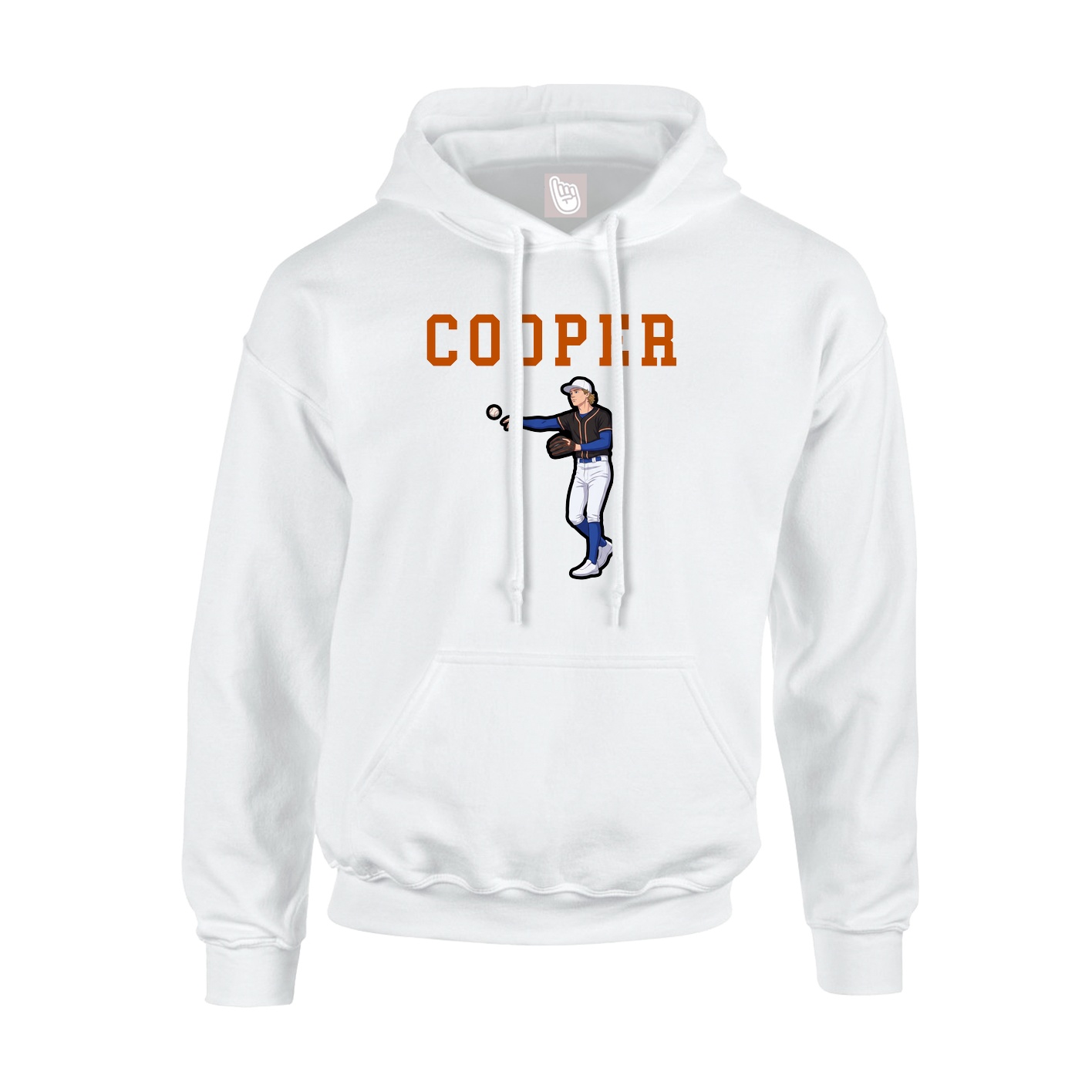 Hoodie — Shirsey in White
