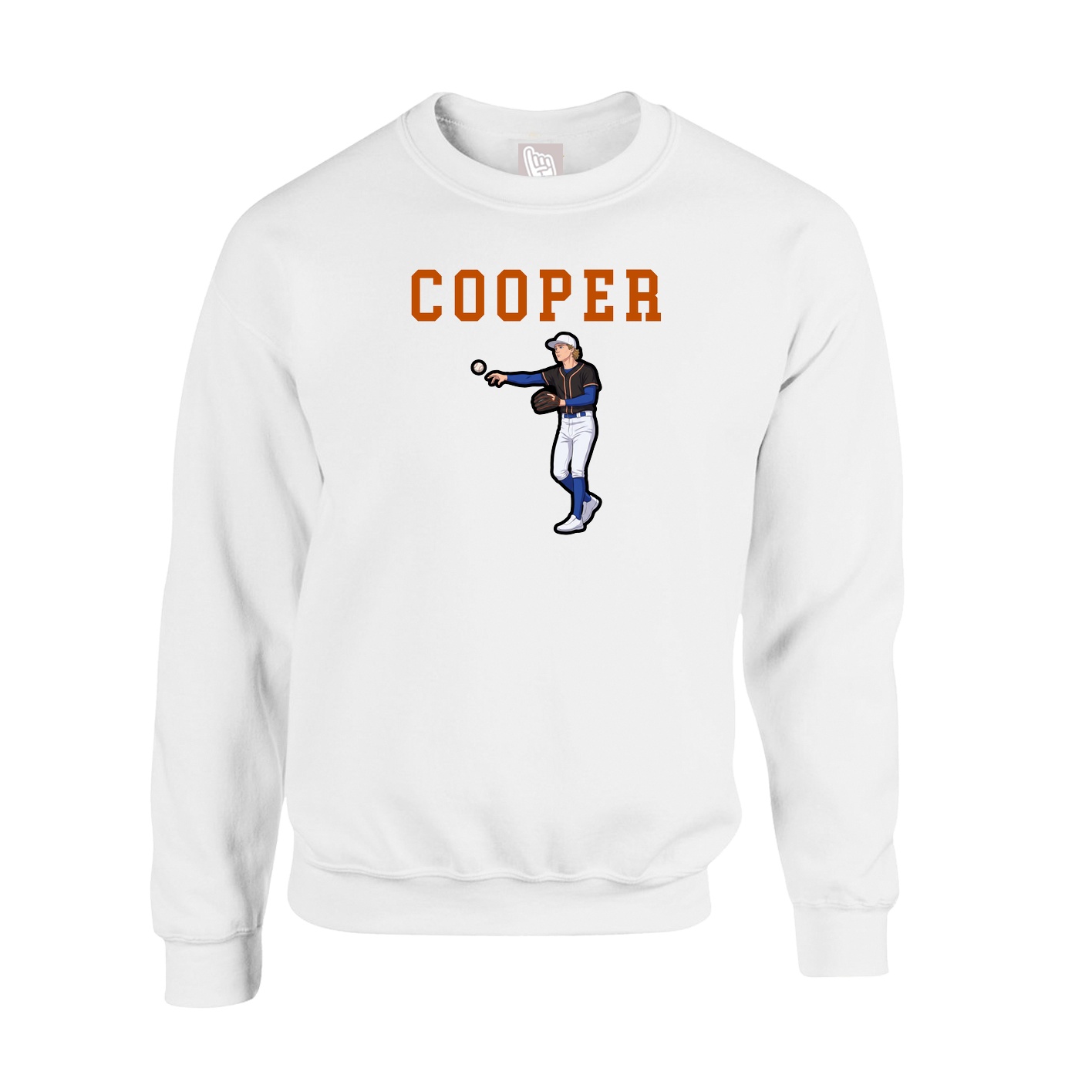 Fleece Crew — Shirsey in White