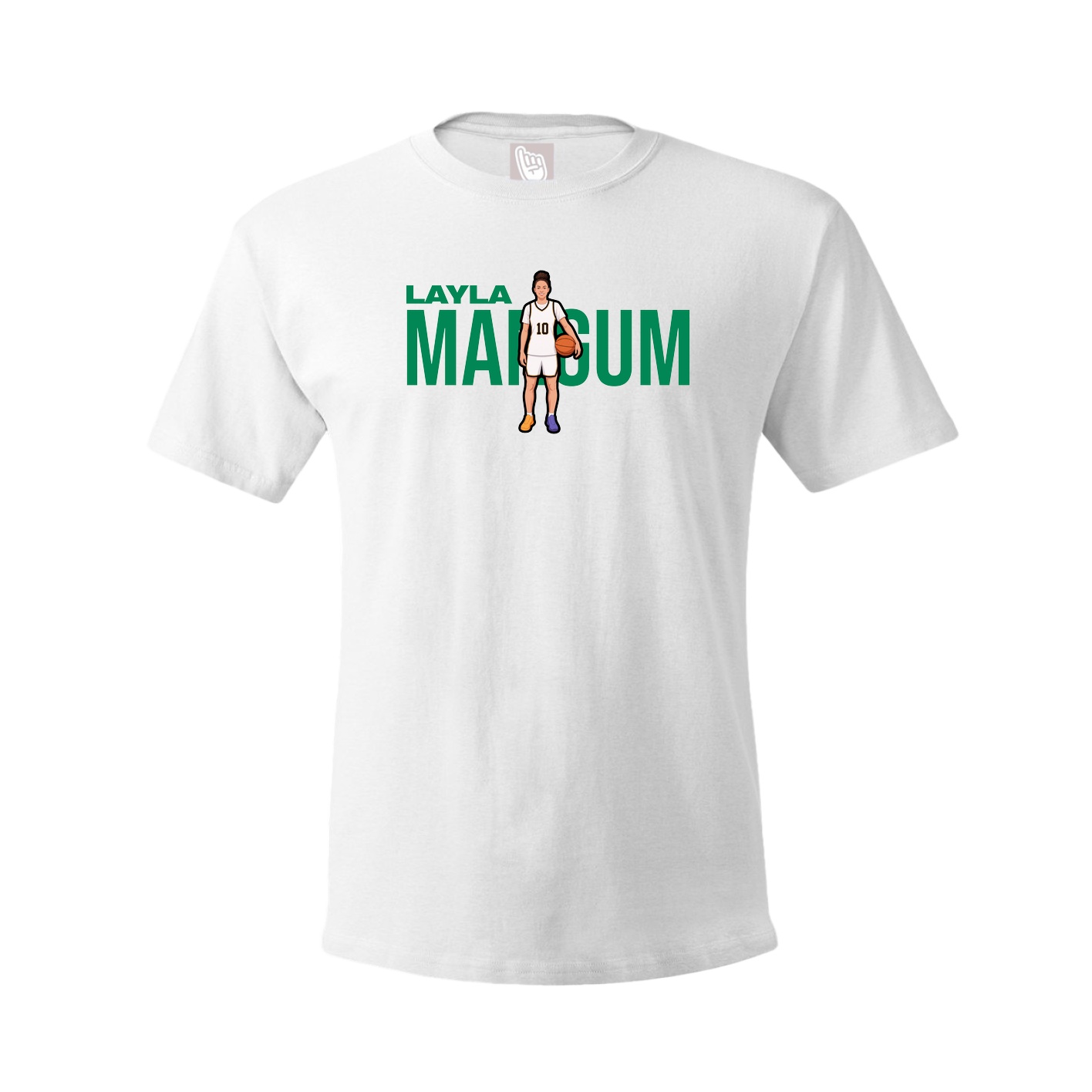 Tee — Player Name in White