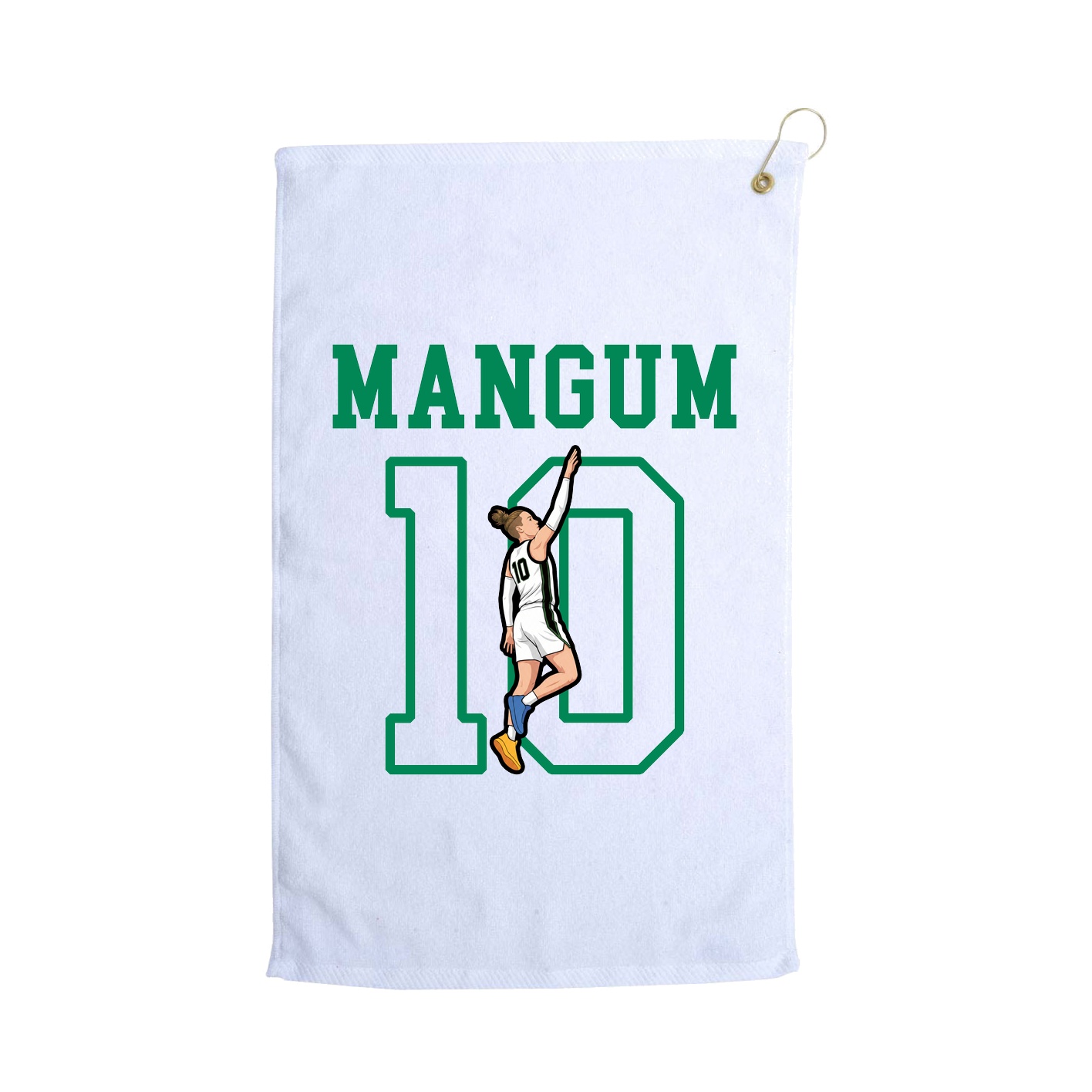 Golf Towel — Shirsey in White