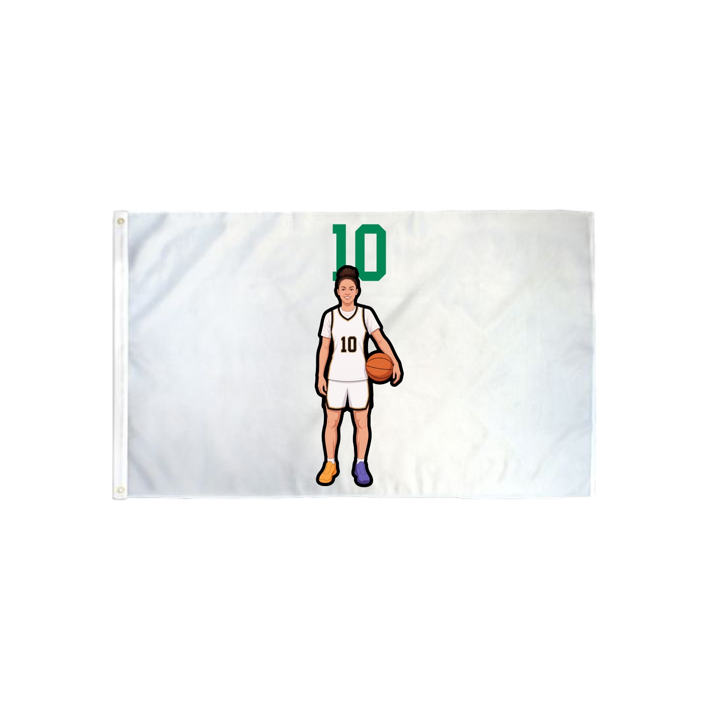3x5 Flag — Number Top in Classic