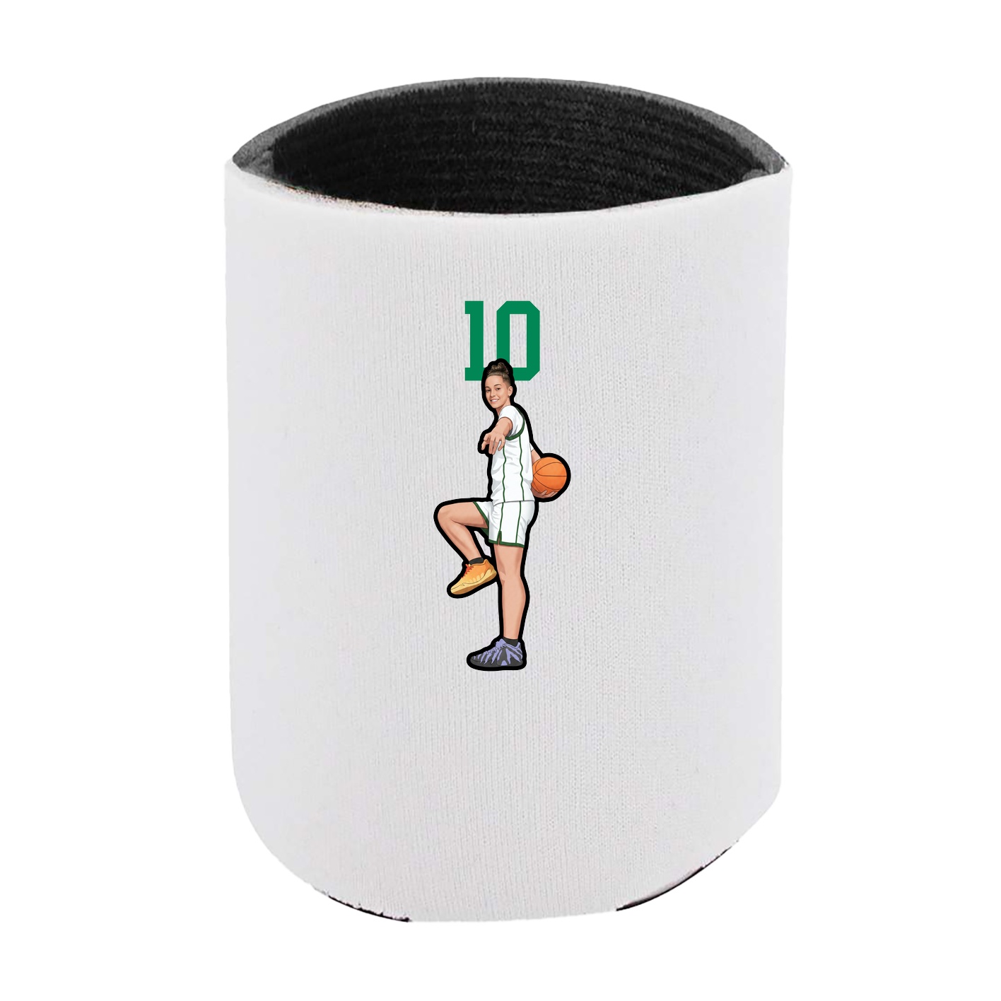 Can Holder — Number Top in White