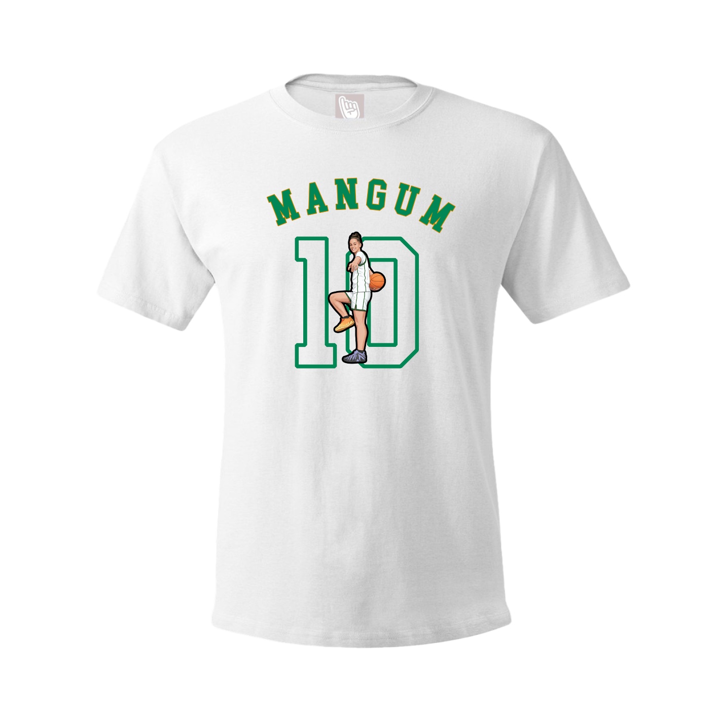 Youth Tee — Shirsey Arch in White