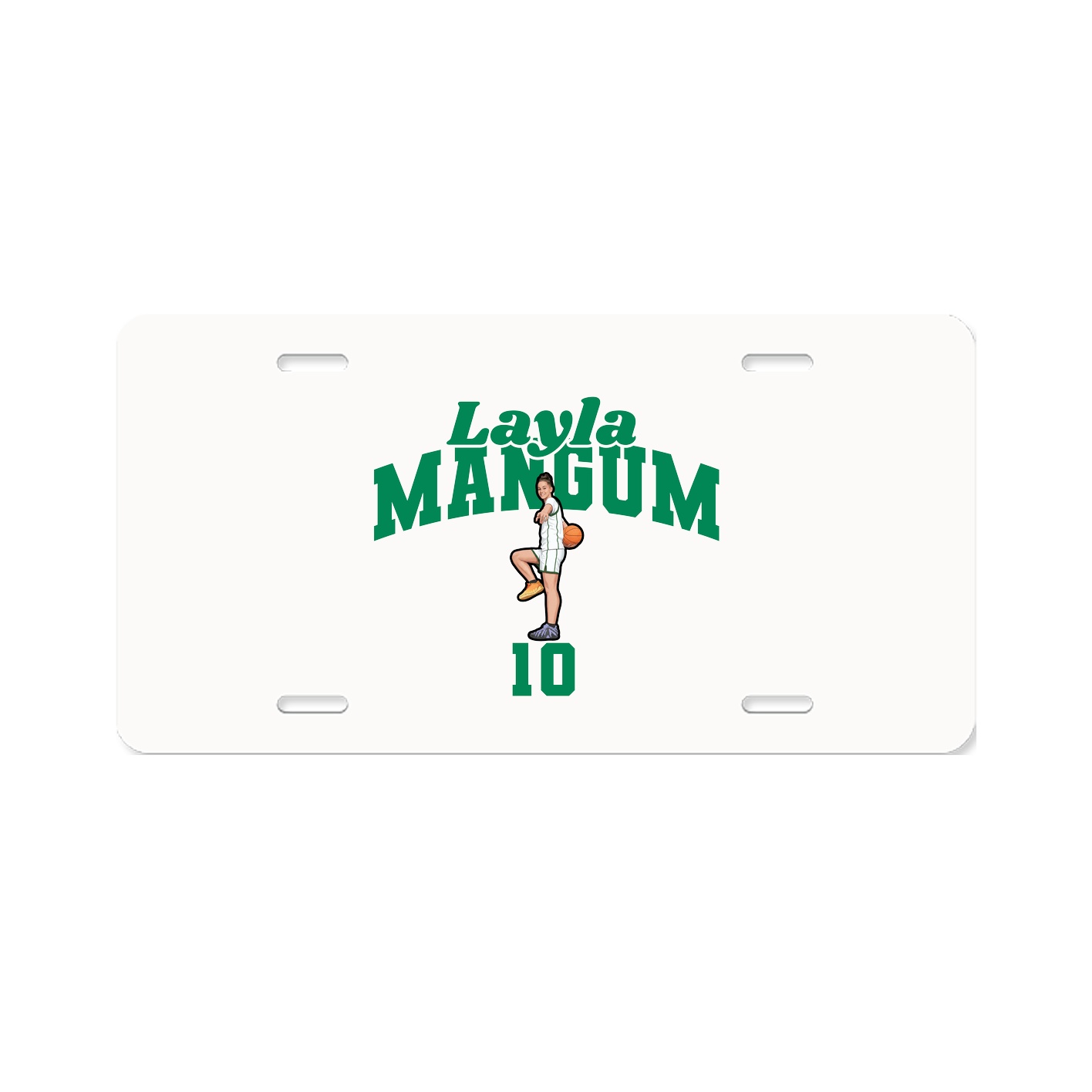 License Plate — Signature Arch in Classic