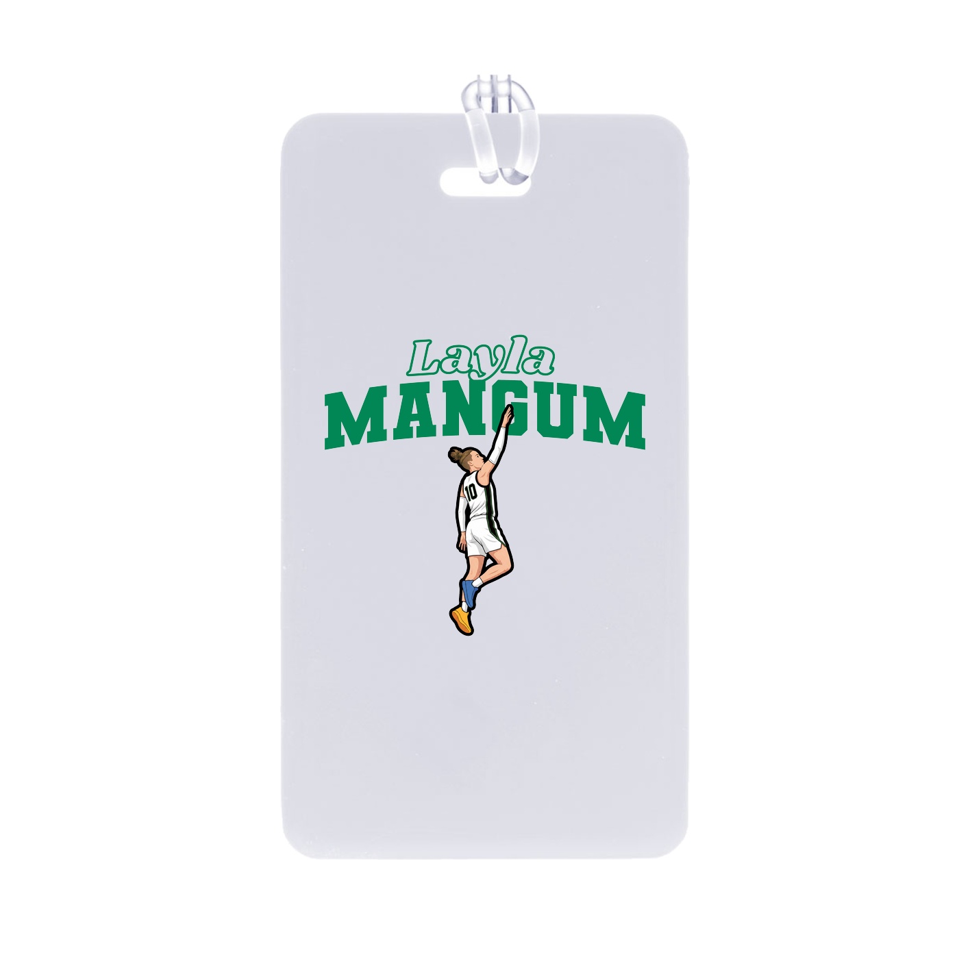 Bag Tag — Name Arch in Classic