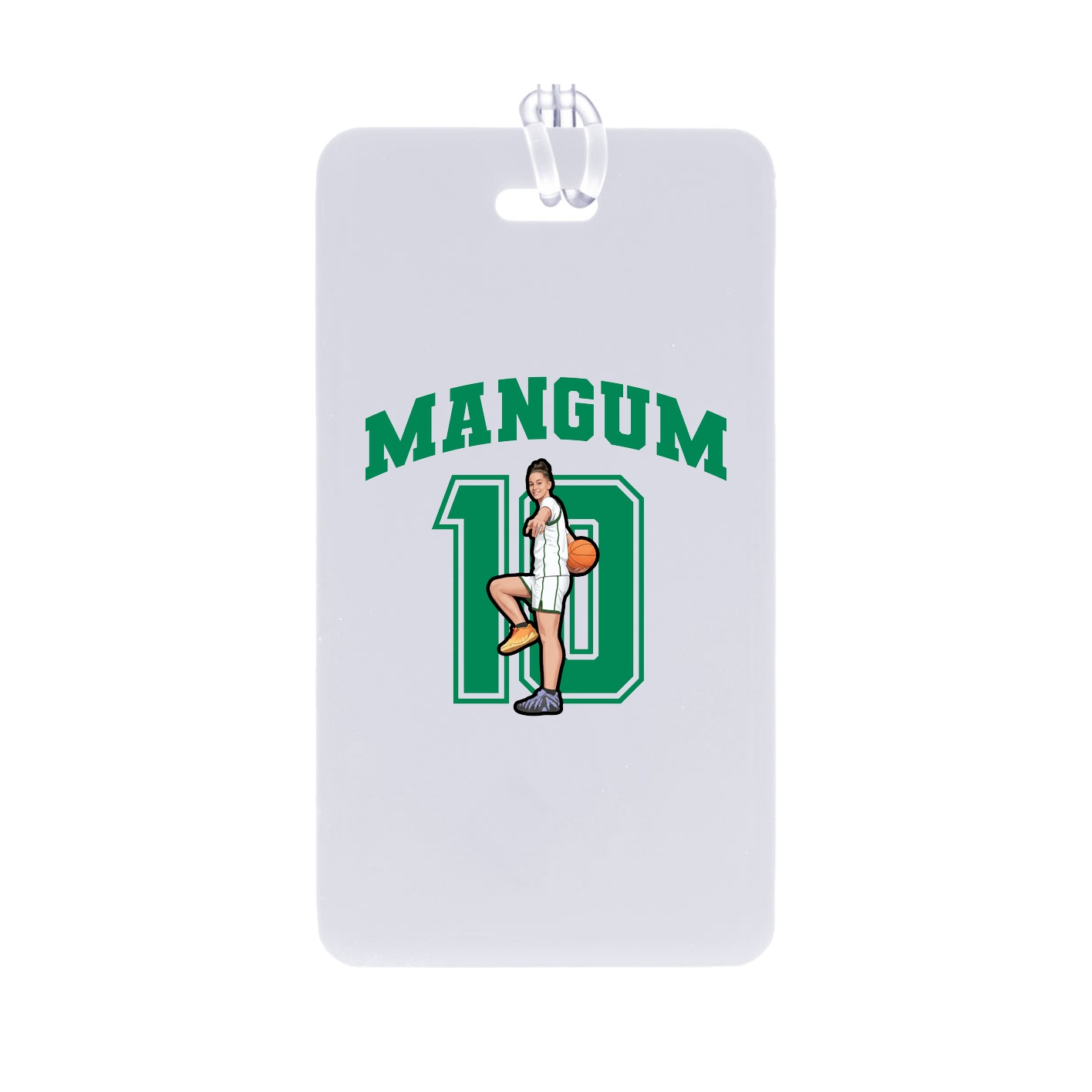 Bag Tag — Number in Classic