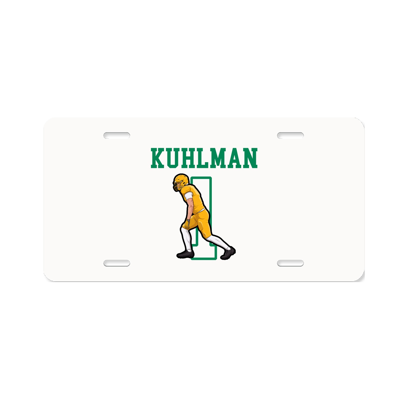 License Plate — Shirsey in Classic