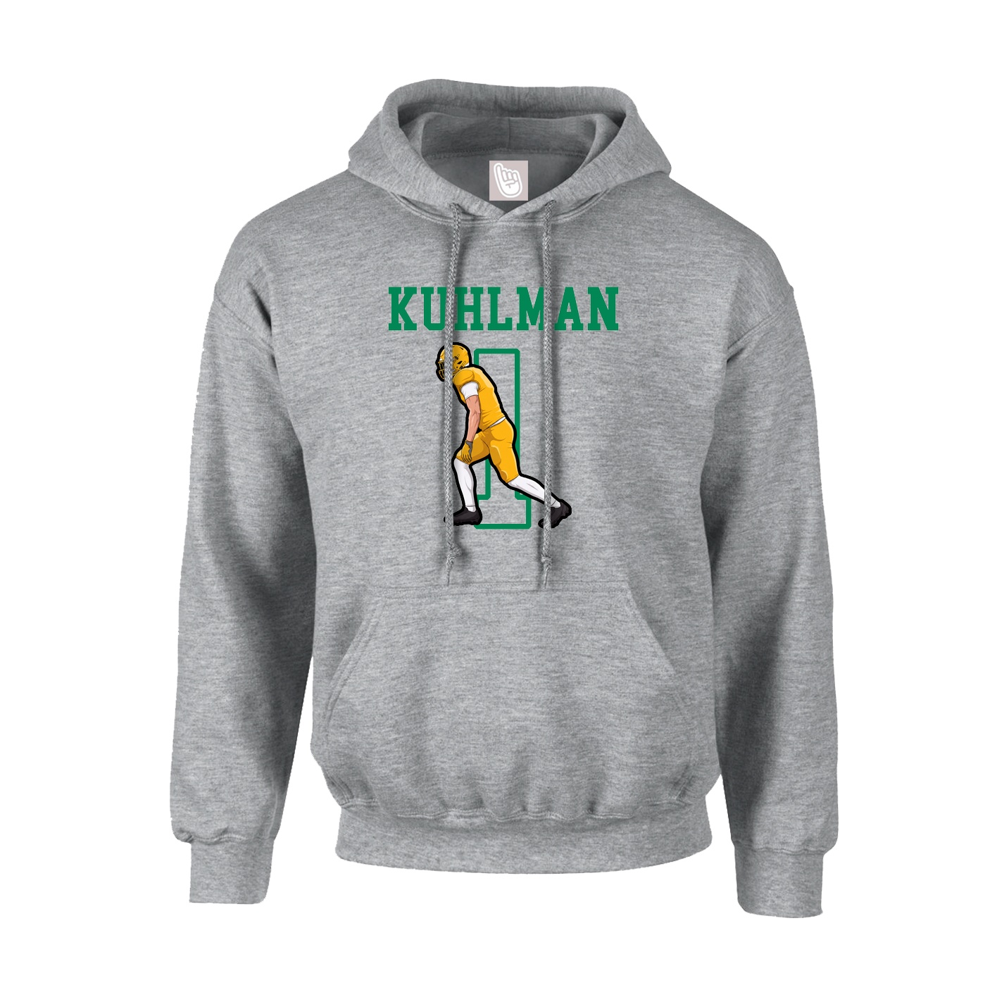 Hoodie — Shirsey in Grey
