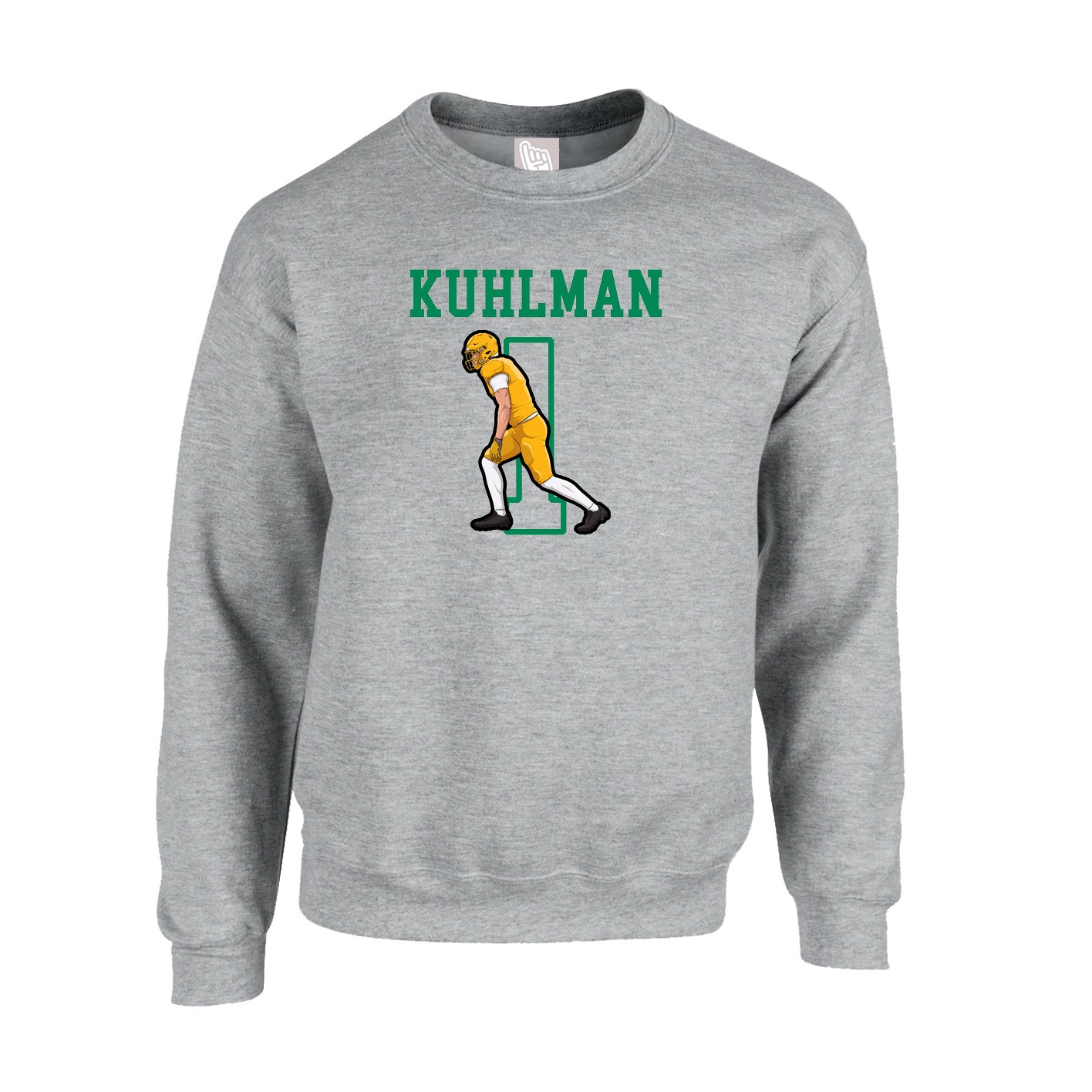 Fleece Crew — Shirsey in Grey