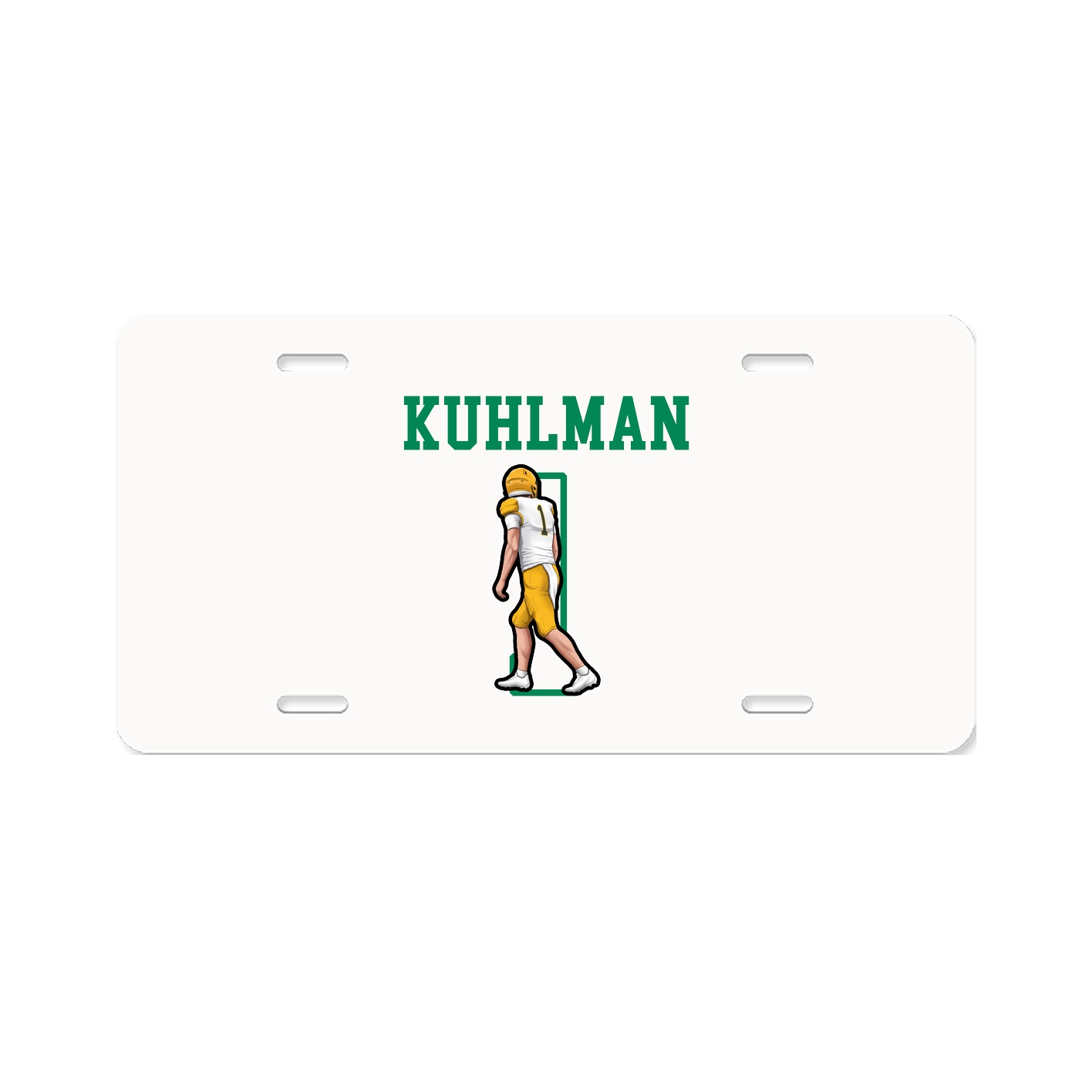License Plate — Shirsey in Classic