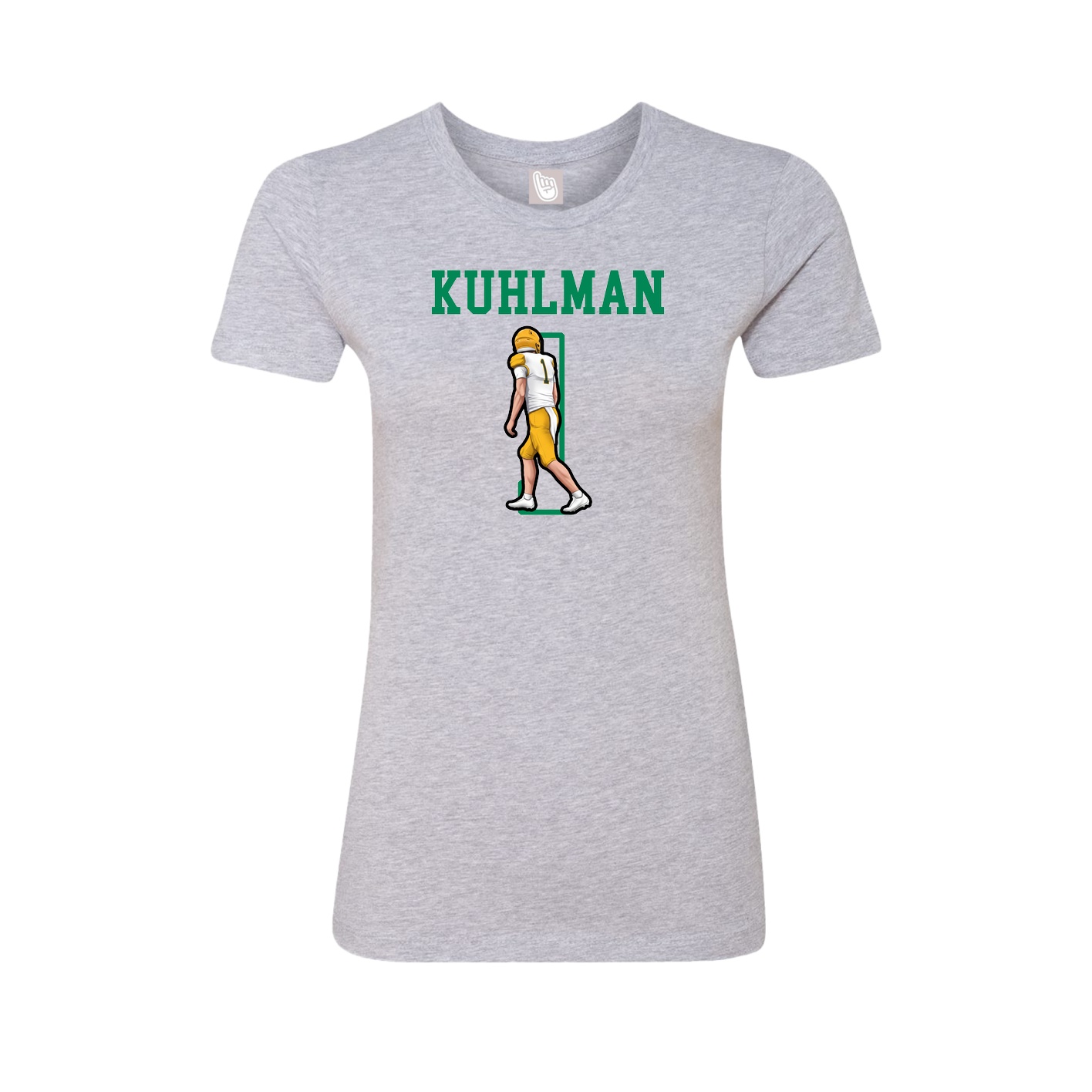 Fitted Women's Tee — Shirsey in Grey