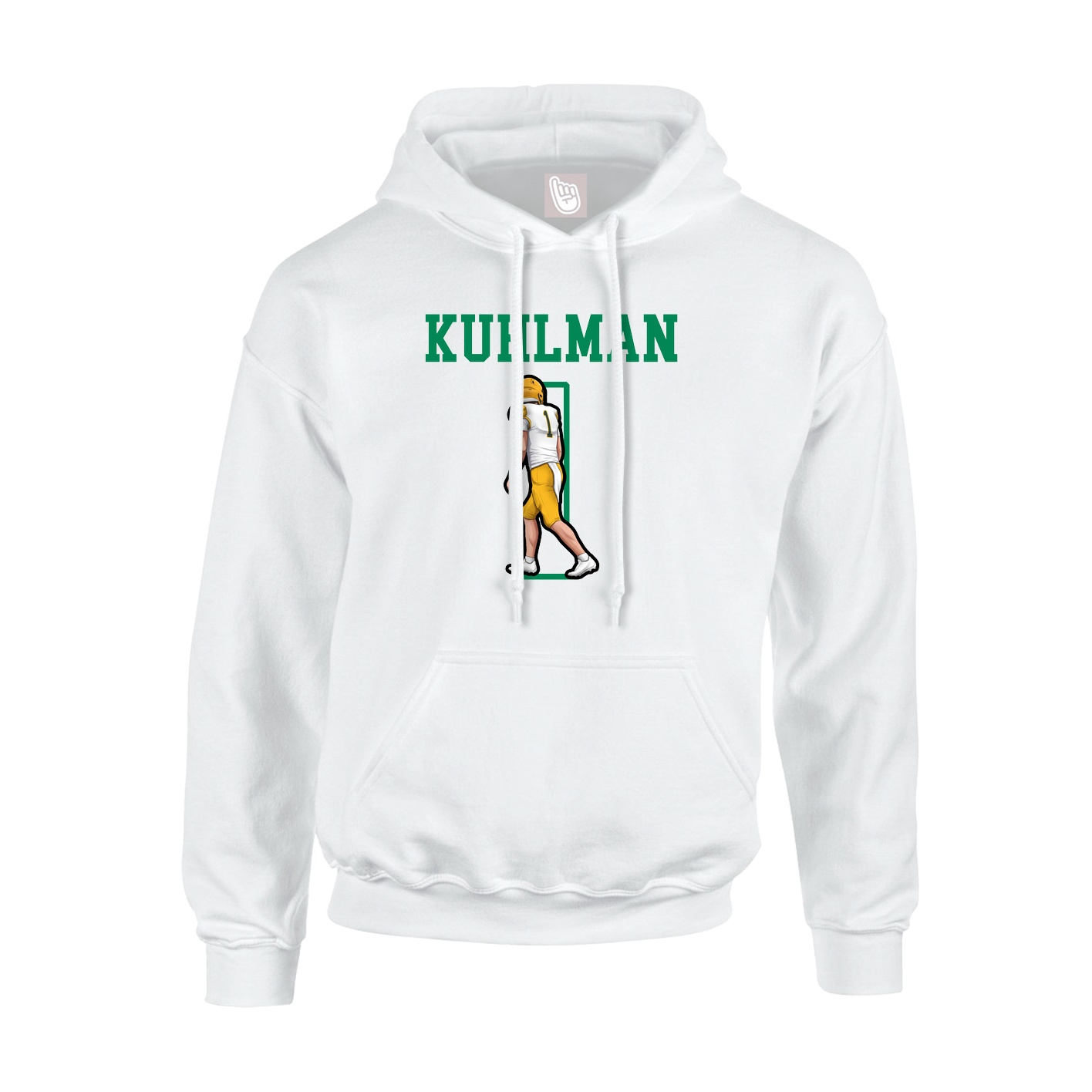 Hoodie — Shirsey in White