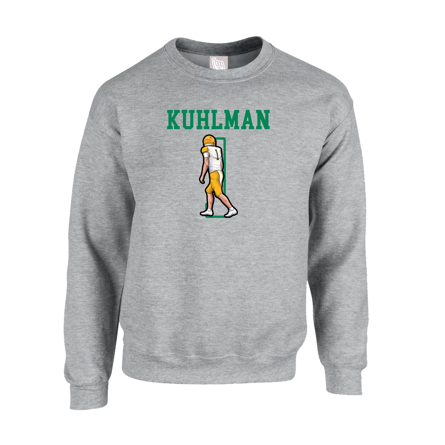 Fleece Crew — Shirsey in Grey