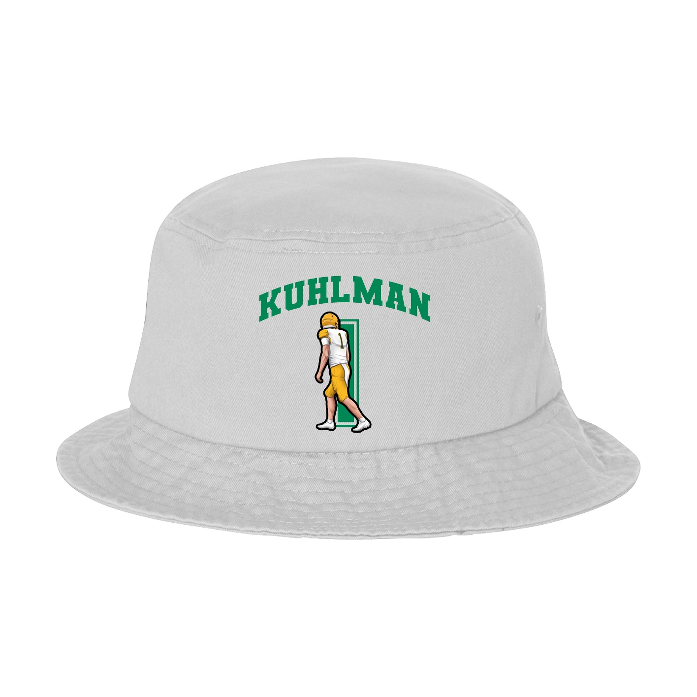 Bucket Cap — Number in White