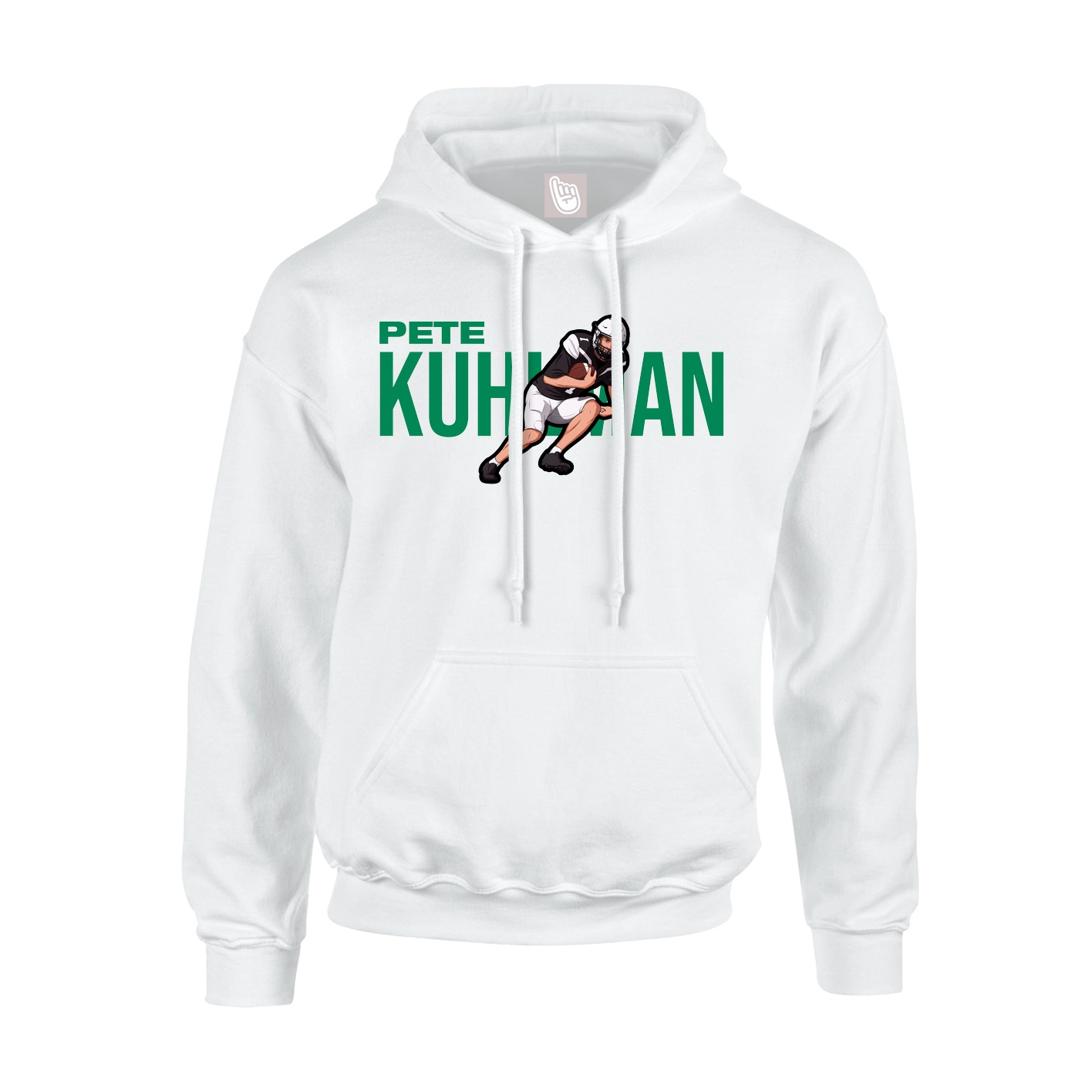 Hoodie — Player Name in White