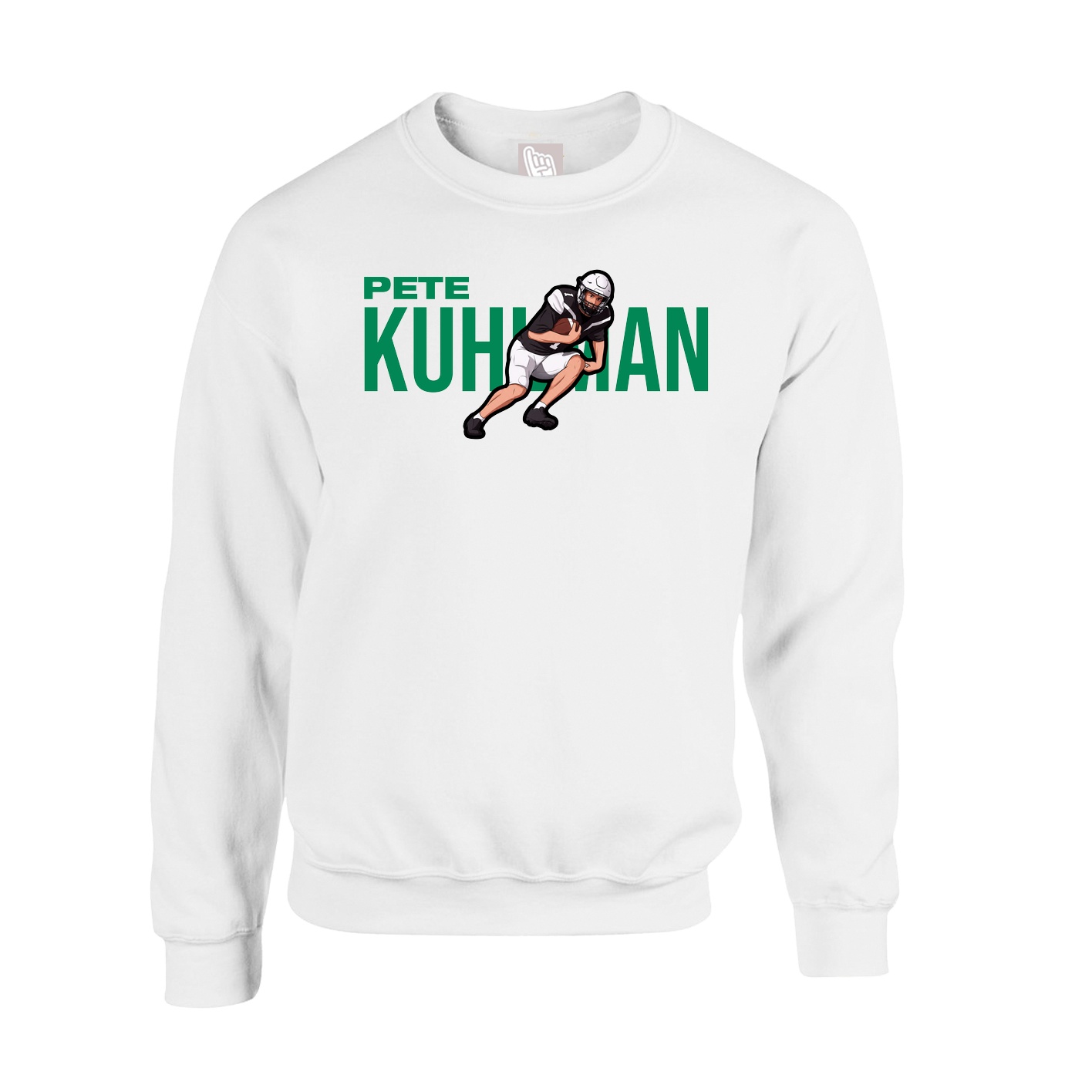 Fleece Crew — Player Name in White