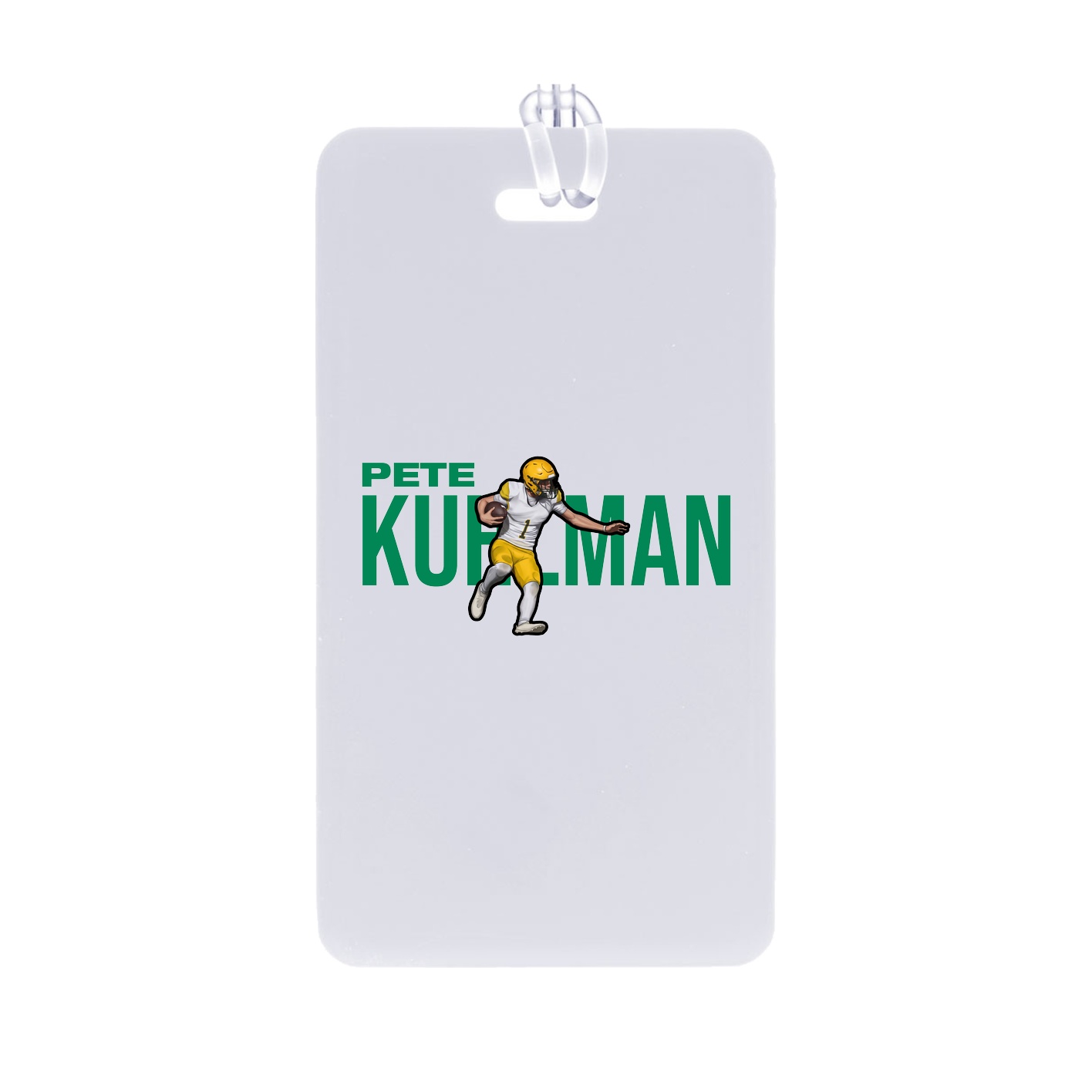 Bag Tag — Player Name in Classic