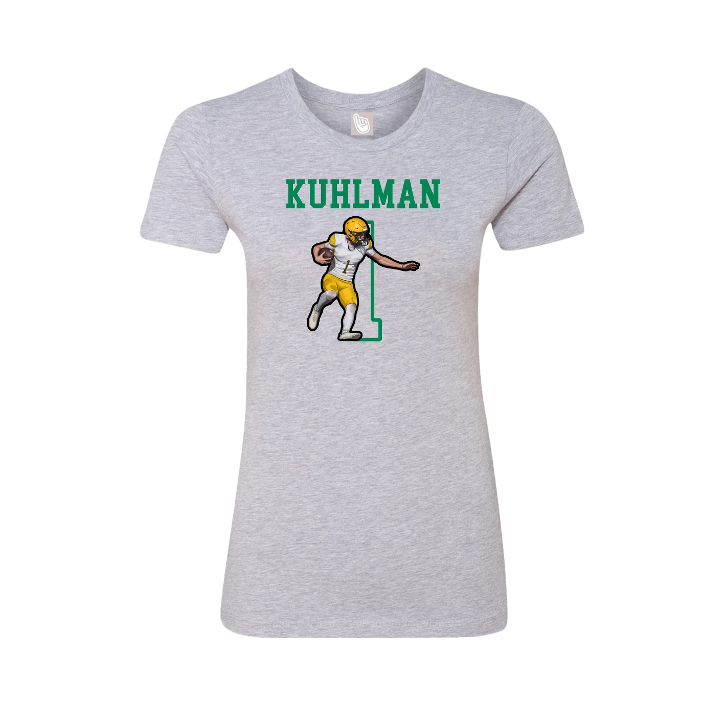 Fitted Women's Tee — Shirsey in Grey