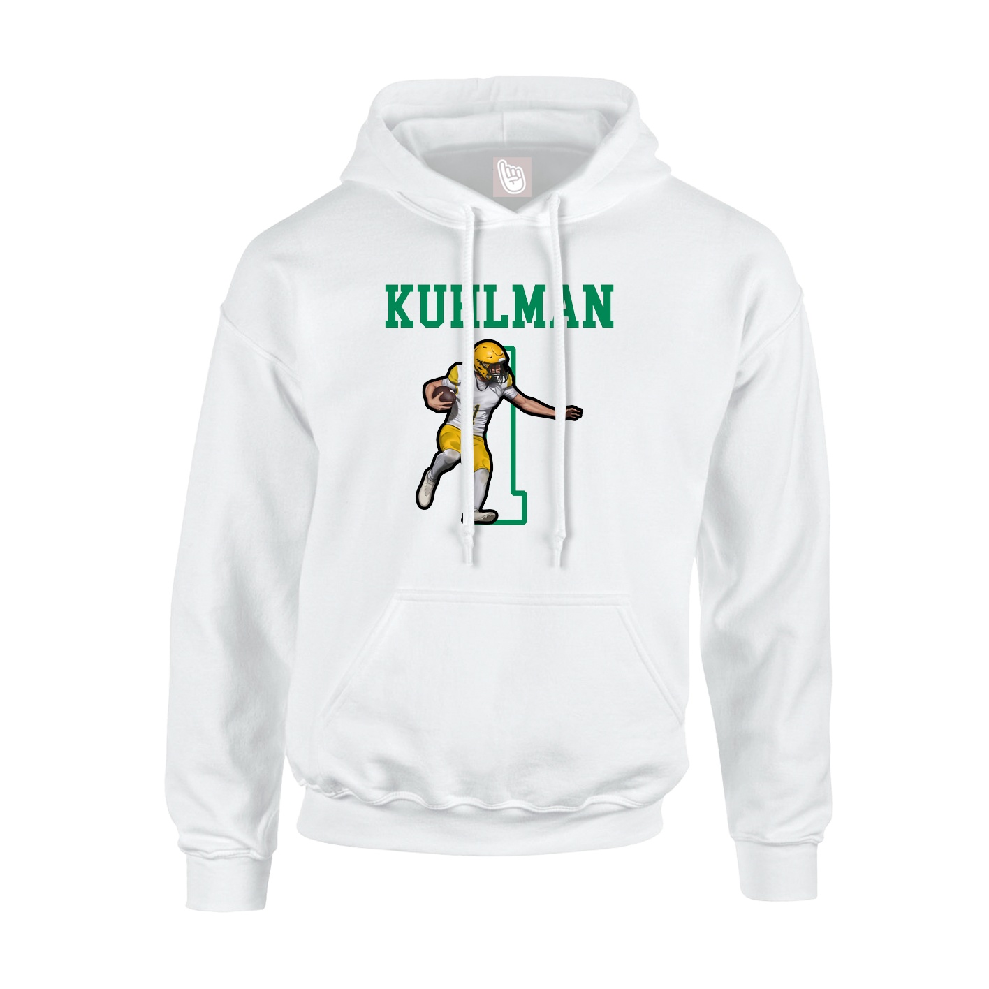 Youth Hoodie — Shirsey in White