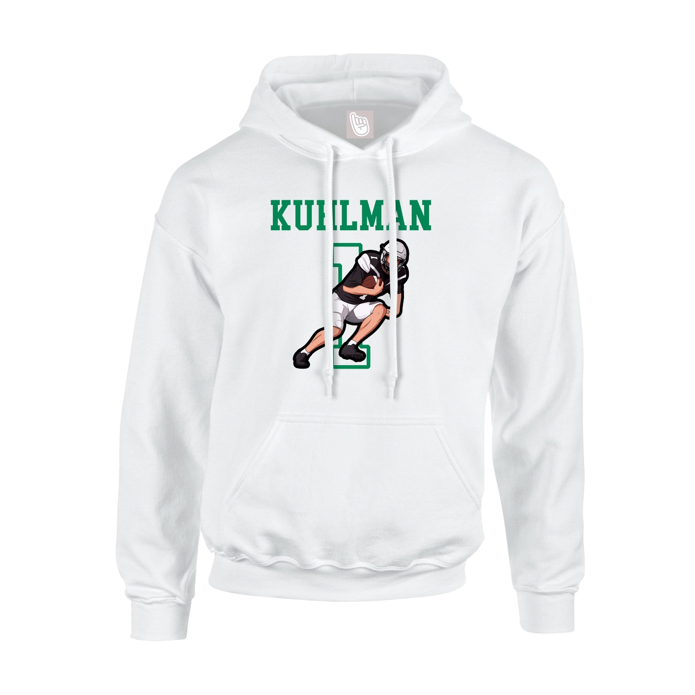 Hoodie — Shirsey in White