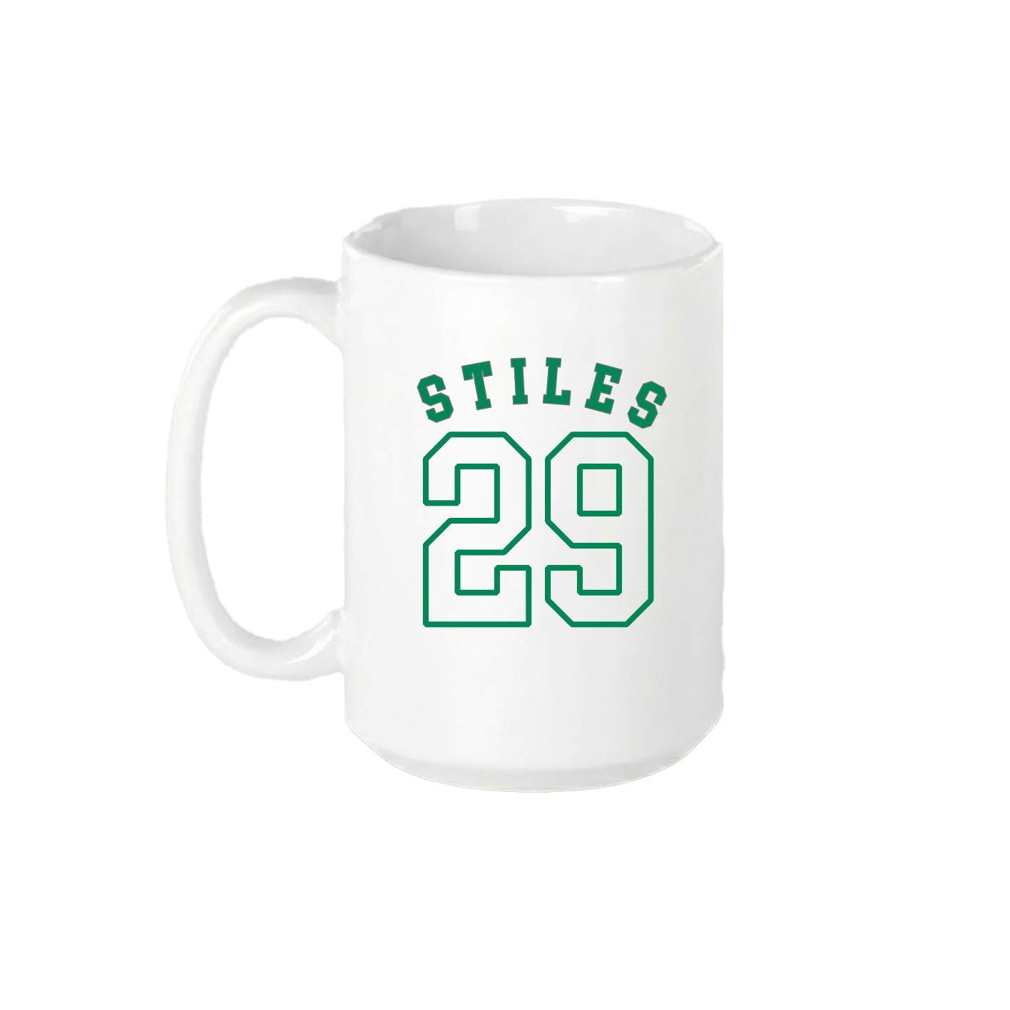 15oz Coffee Mug — Shirsey Arch in White
