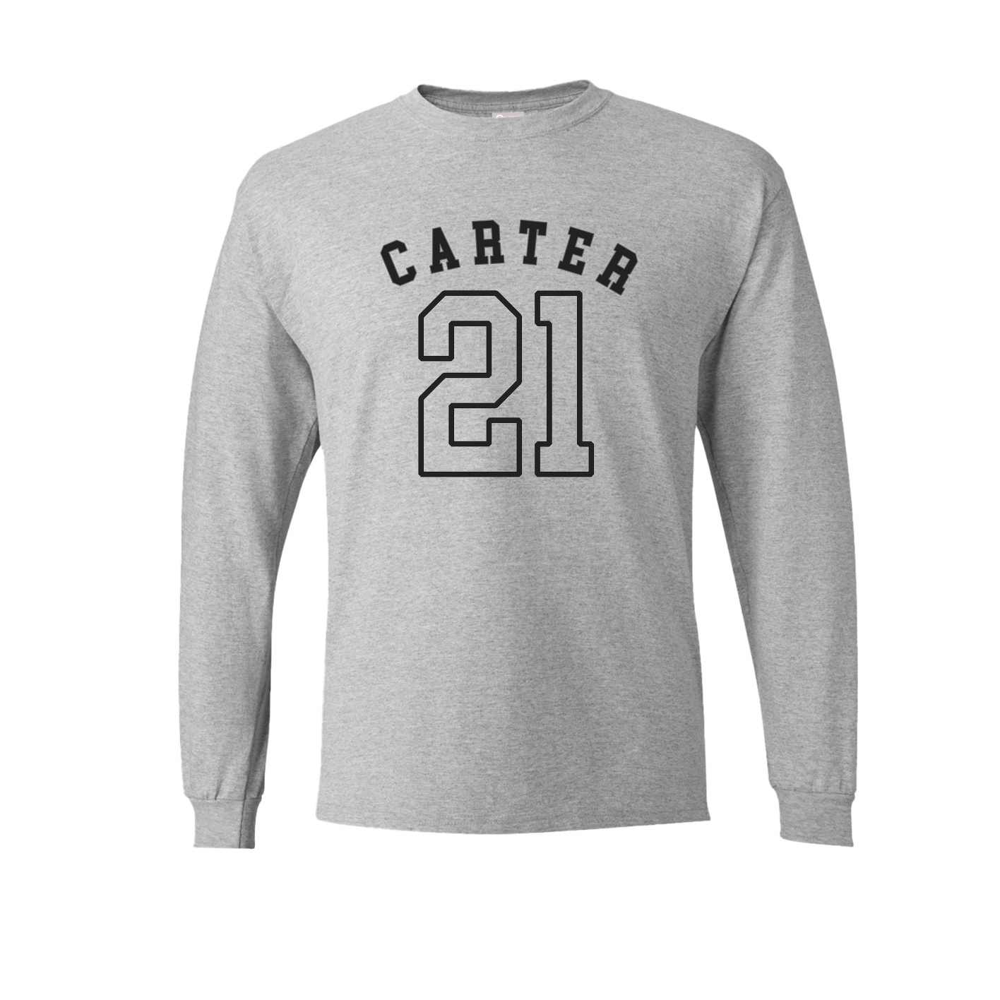 Long Sleeve Tee — Shirsey Arch in Grey