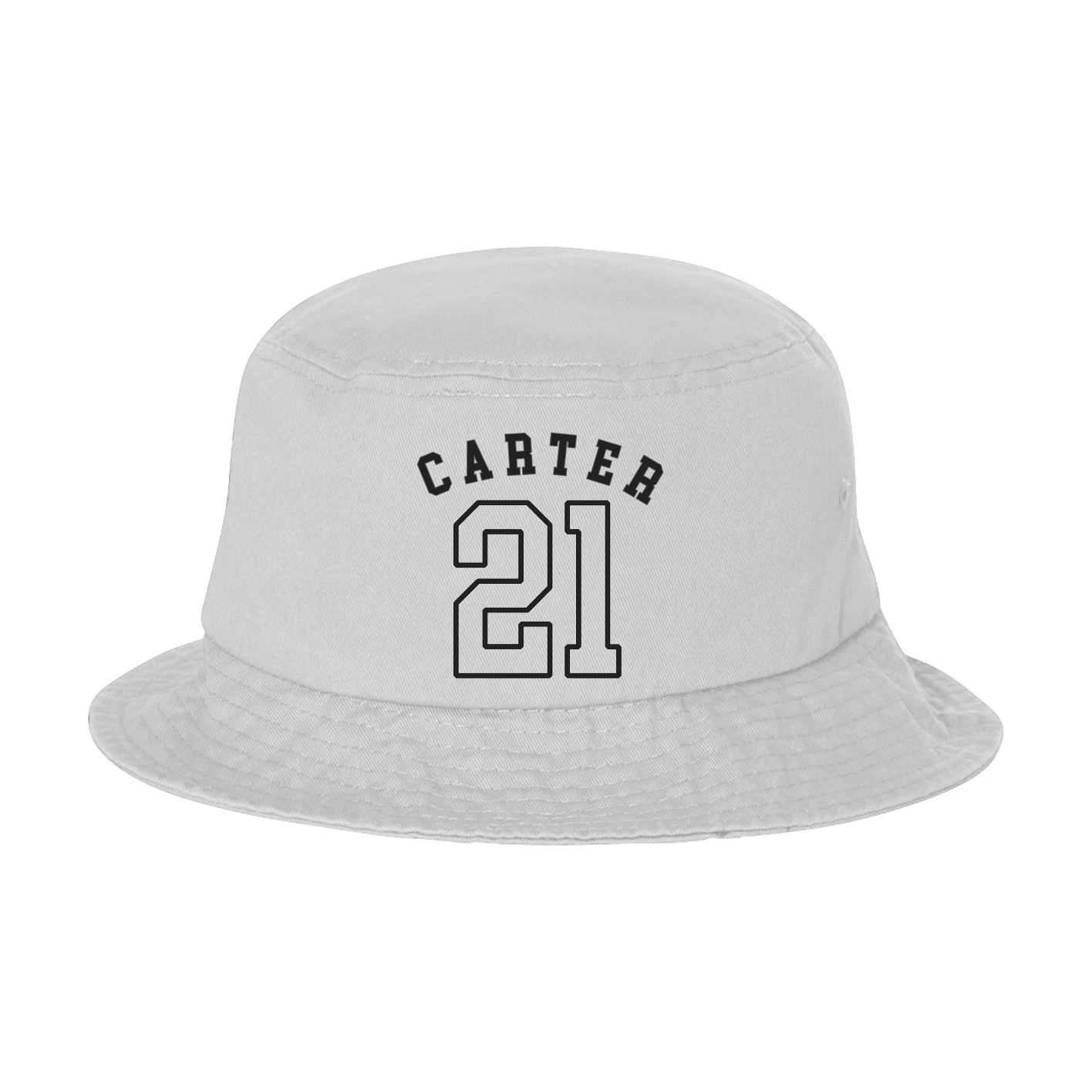 Bucket Cap — Shirsey Arch in White