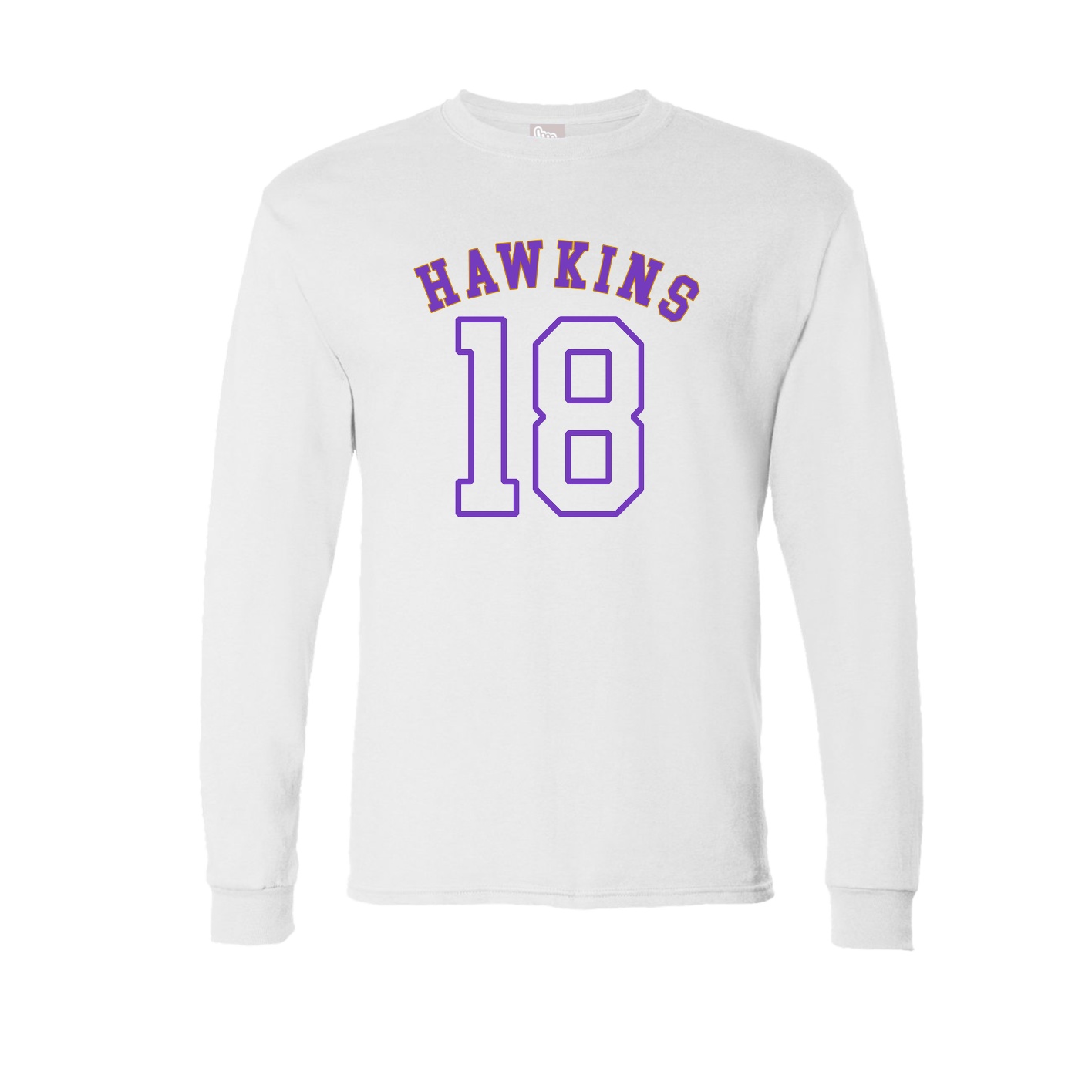 Long Sleeve Tee — Shirsey Arch in White