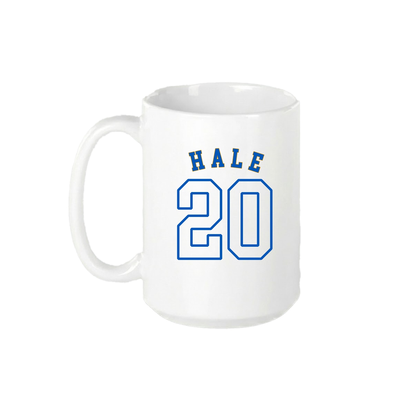 15oz Coffee Mug — Shirsey Arch in White