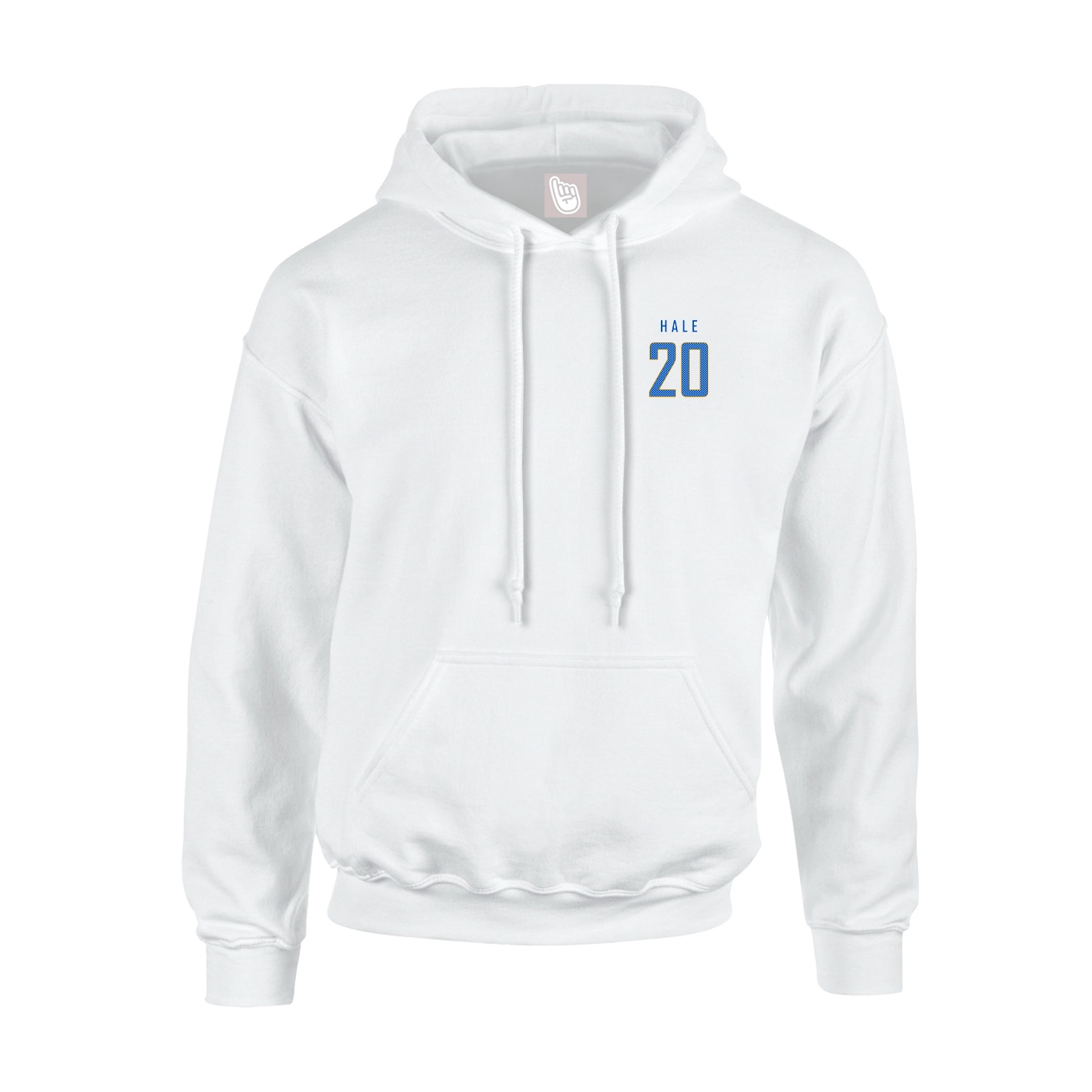 Hoodie — Mesh Shirsey in White