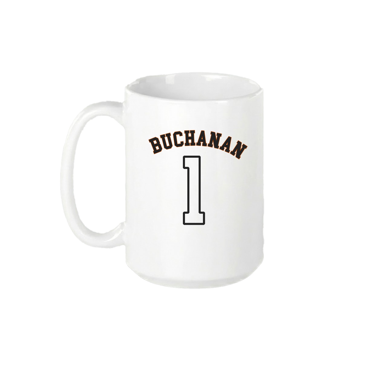 15oz Coffee Mug — Shirsey Arch in White