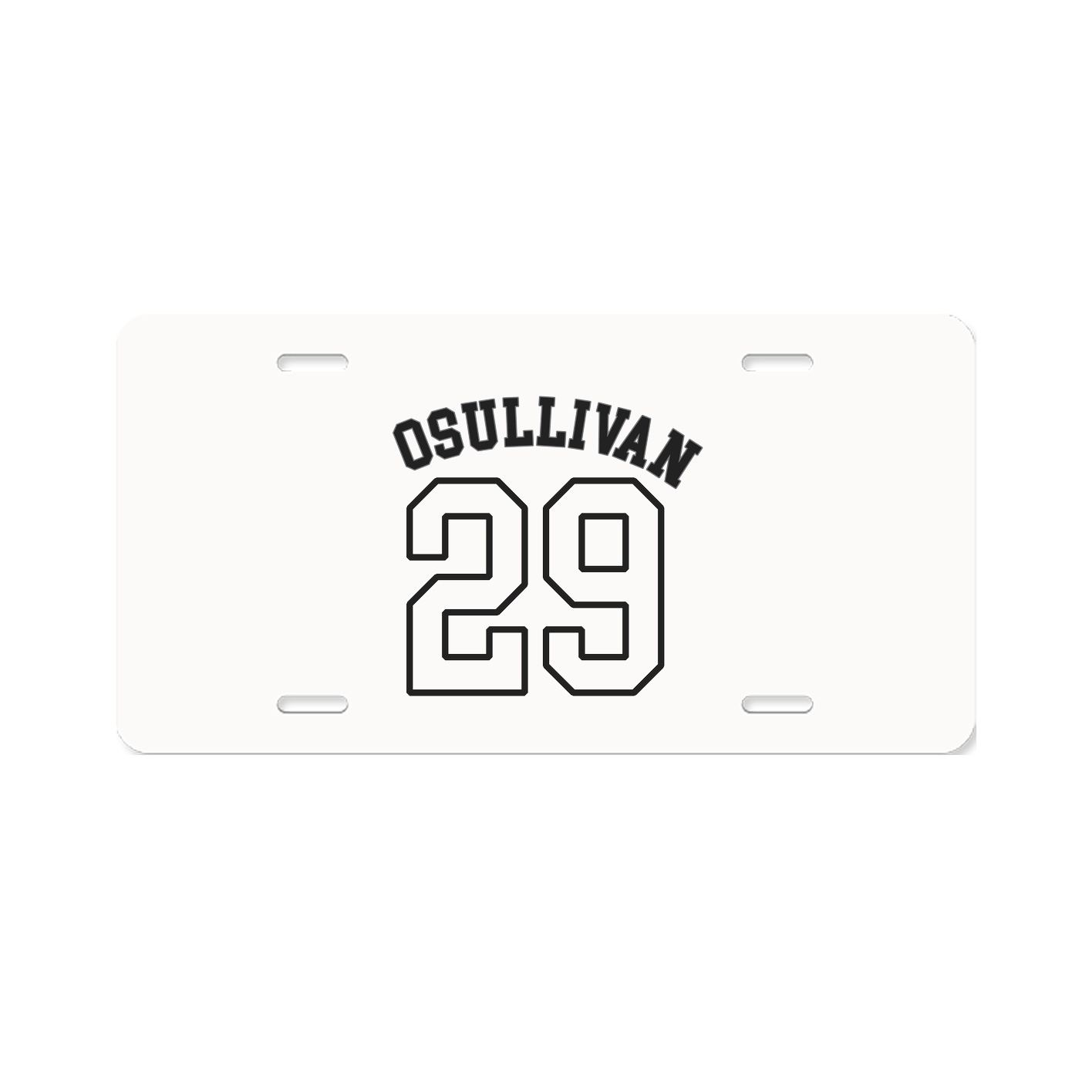 License Plate — Shirsey Arch in Classic
