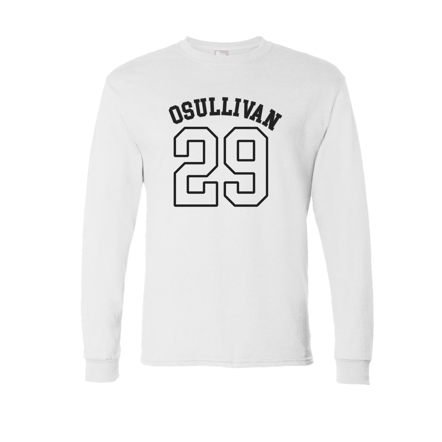 Long Sleeve Tee — Shirsey Arch in White