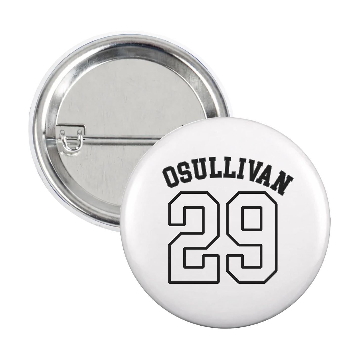 Game Day Button — Shirsey Arch in White