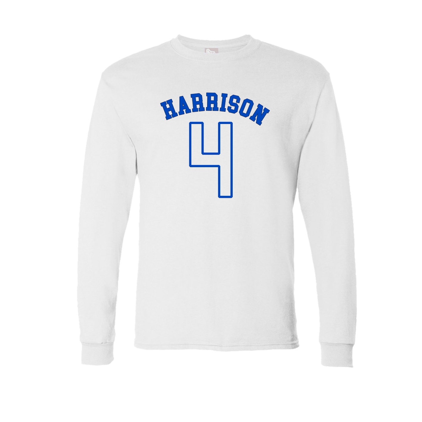 Long Sleeve Tee — Shirsey Arch in White