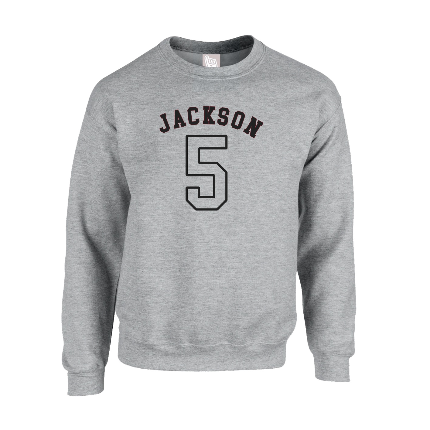 Fleece Crew — Shirsey Arch in Grey