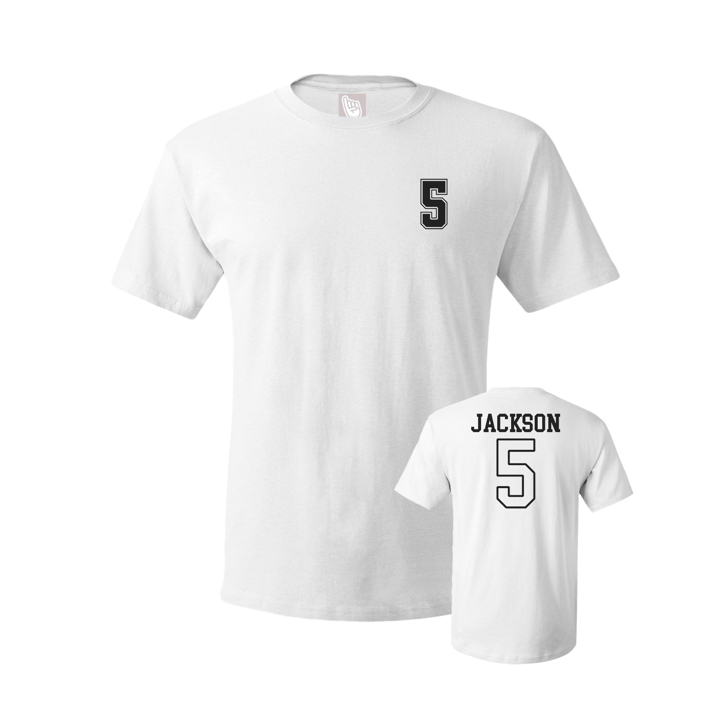 Tee — Chest Back in White