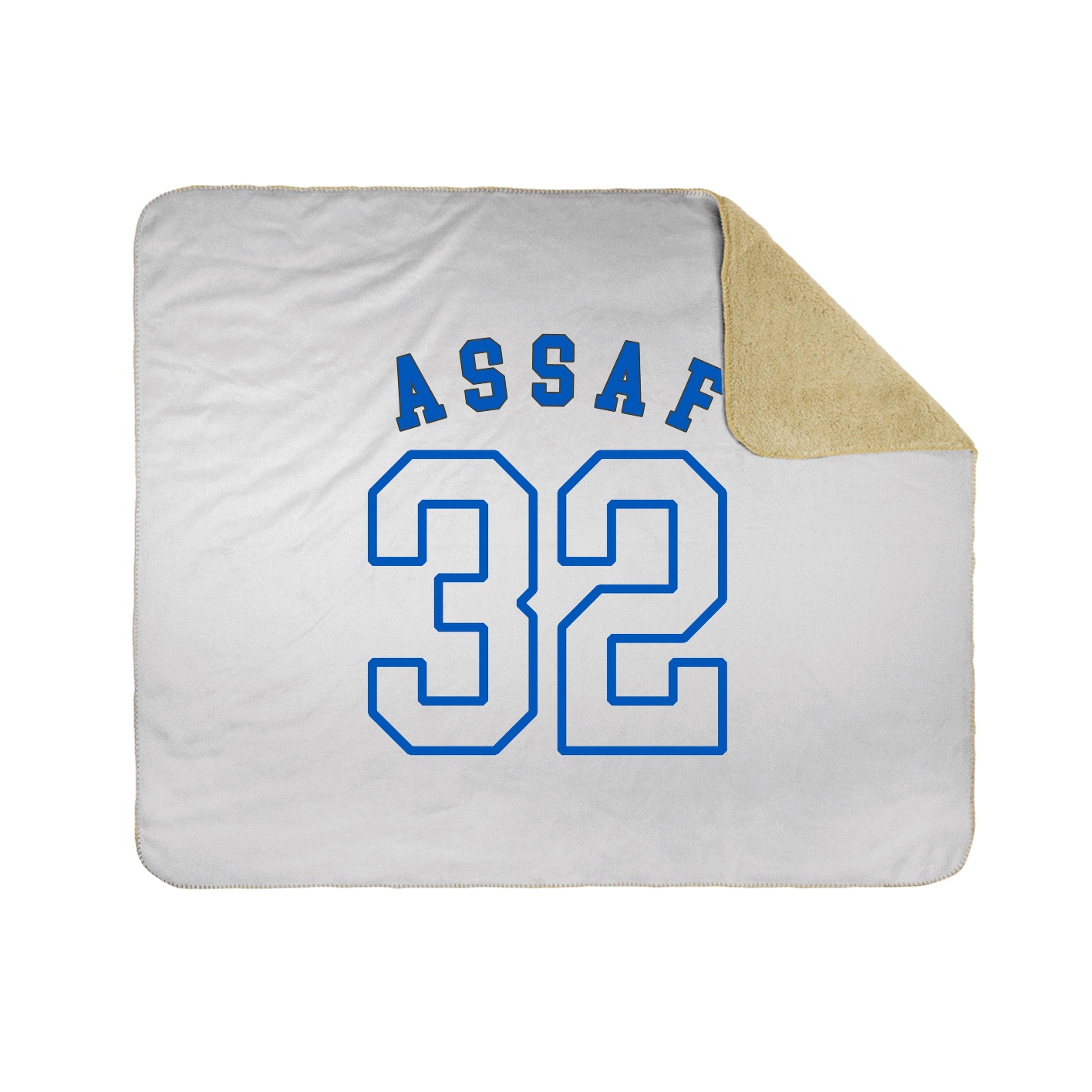 Throw Blanket — Shirsey Arch in White
