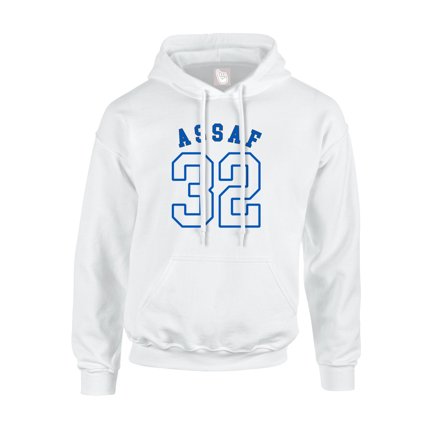 Hoodie — Shirsey Arch in White
