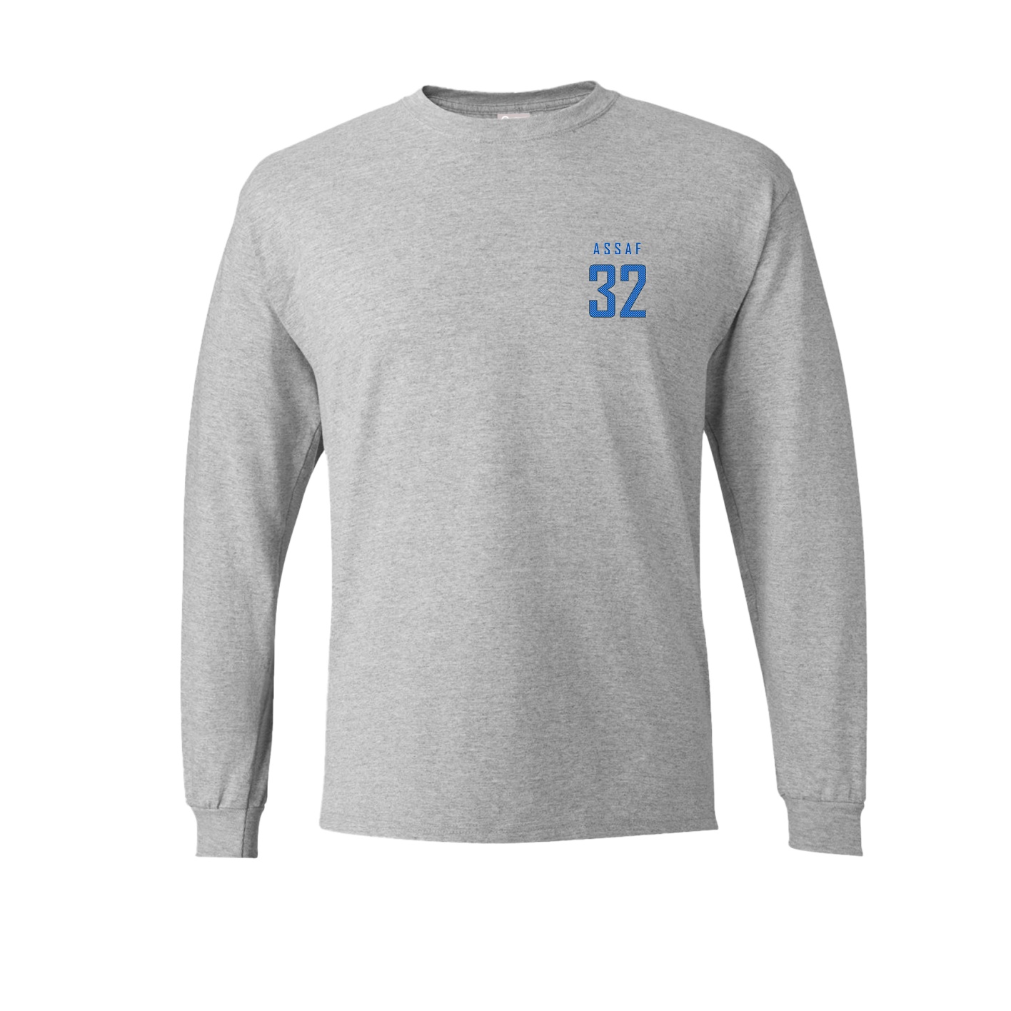 Long Sleeve Tee — Mesh Shirsey in Grey