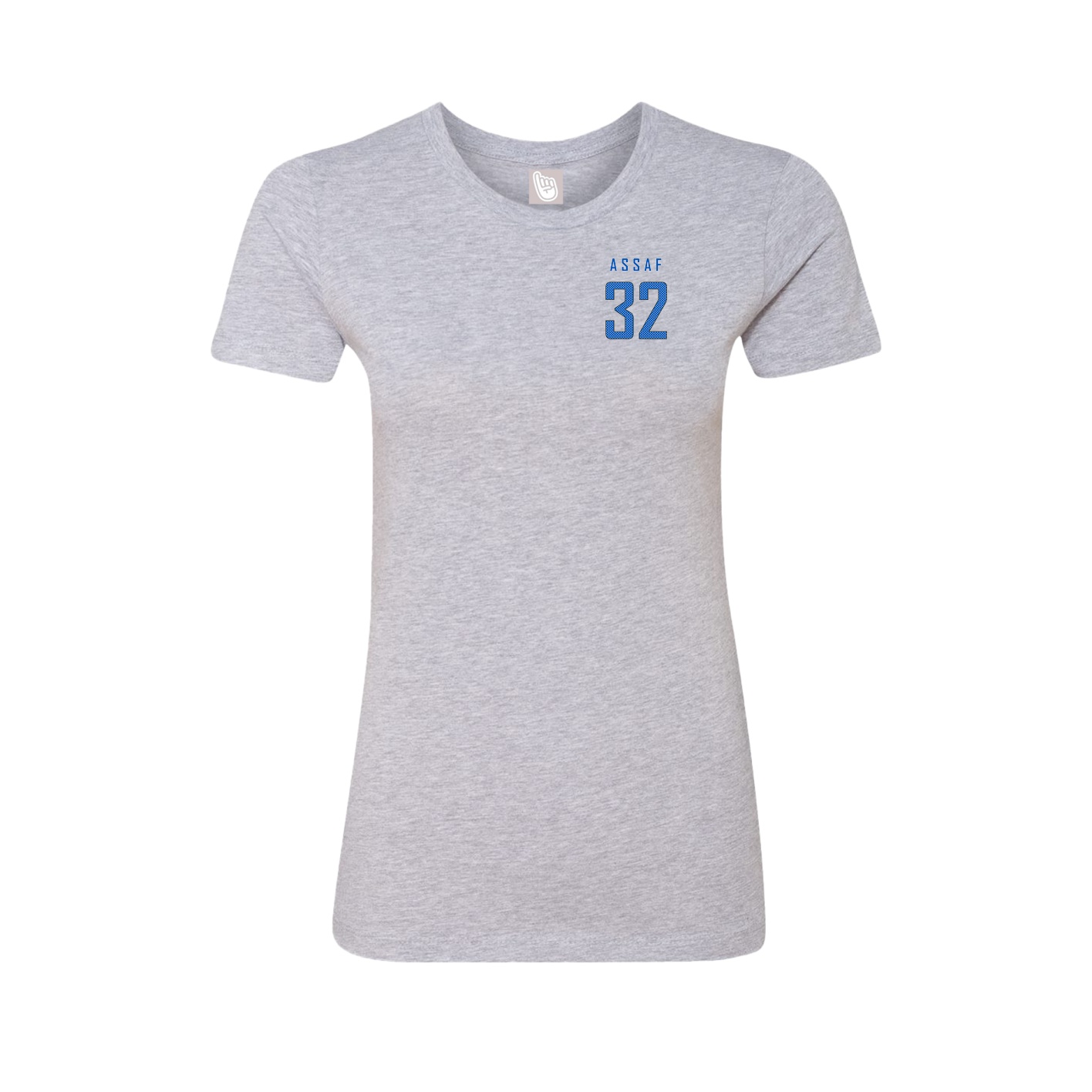 Womens Tee — Mesh Shirsey in Grey