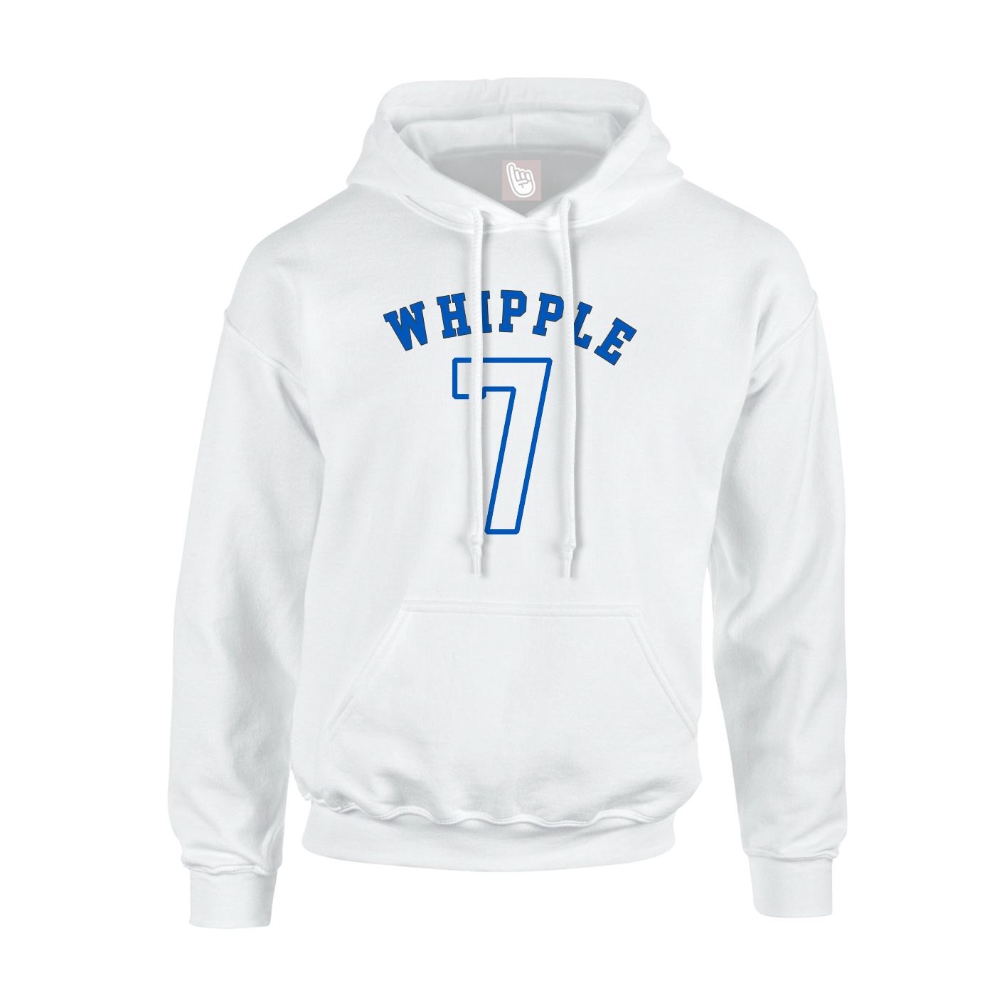 Youth Hoodie — Shirsey Arch in White