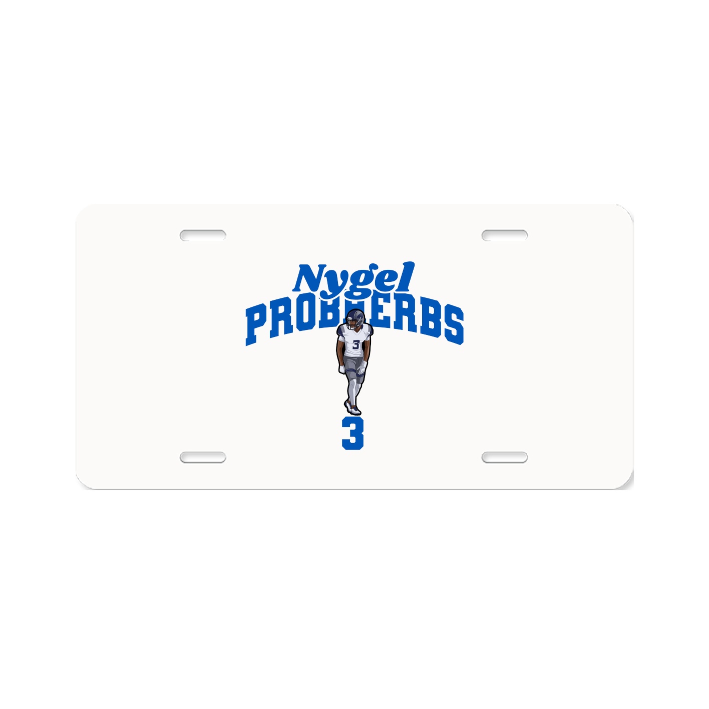 License Plate — Signature Arch in Classic