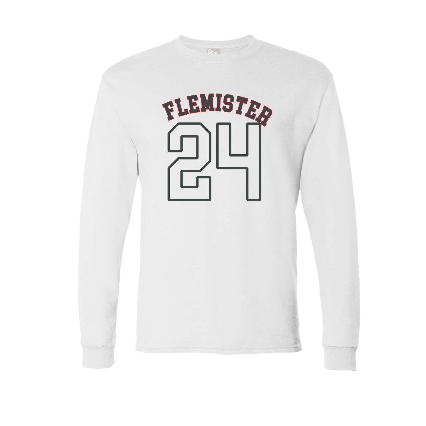 Long Sleeve Tee — Shirsey Arch in White