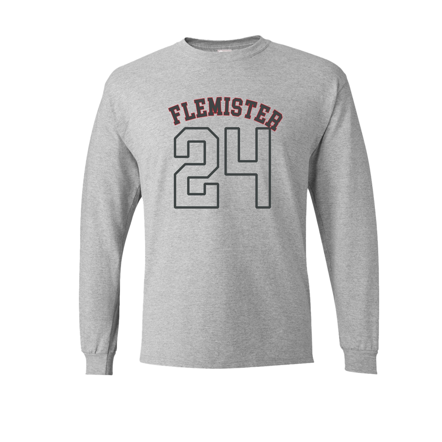 Long Sleeve Tee — Shirsey Arch in Grey