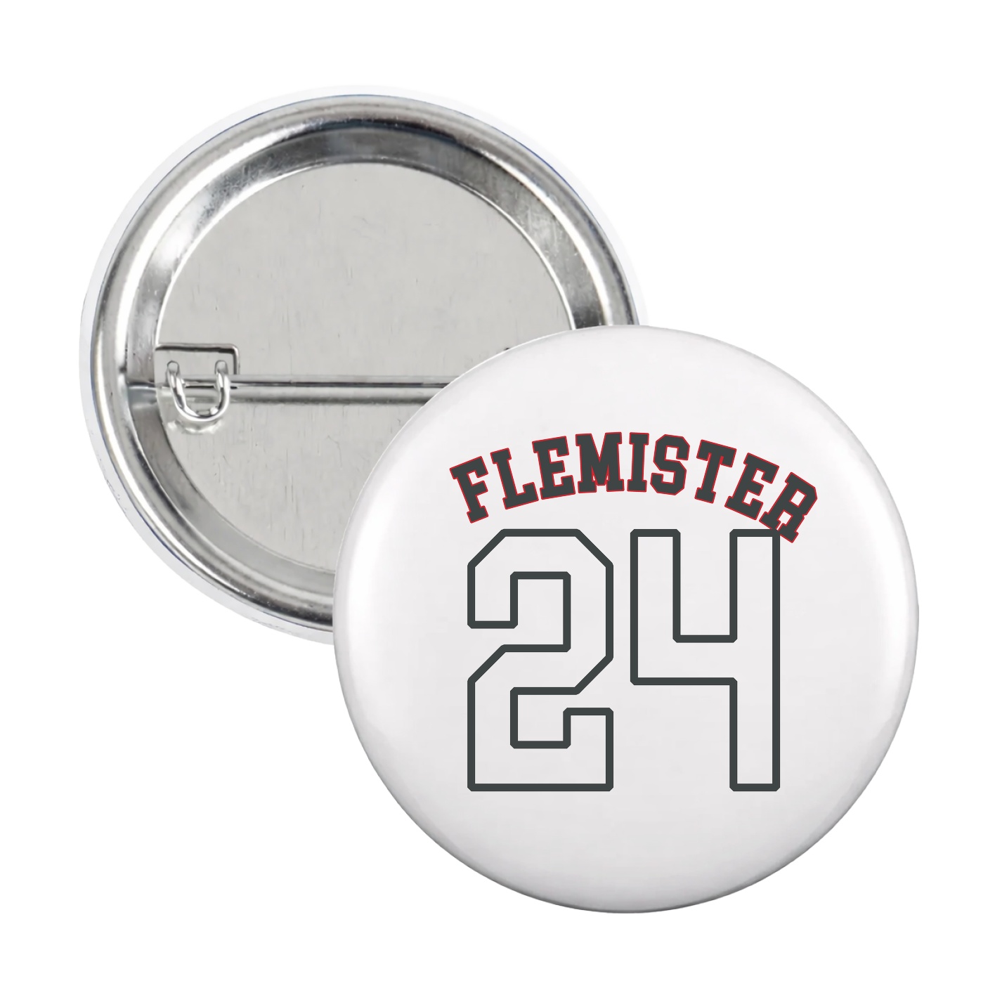 Game Day Button — Shirsey Arch in White