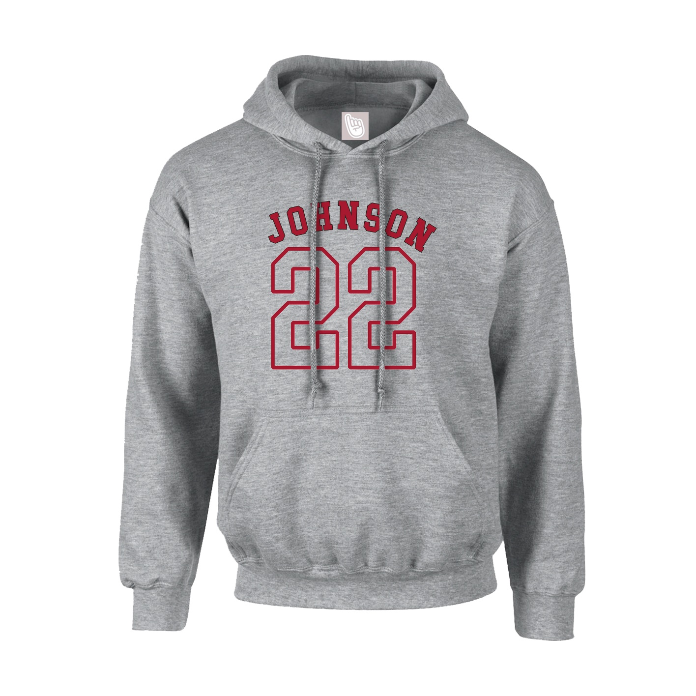 Youth Hoodie — Shirsey Arch in Grey