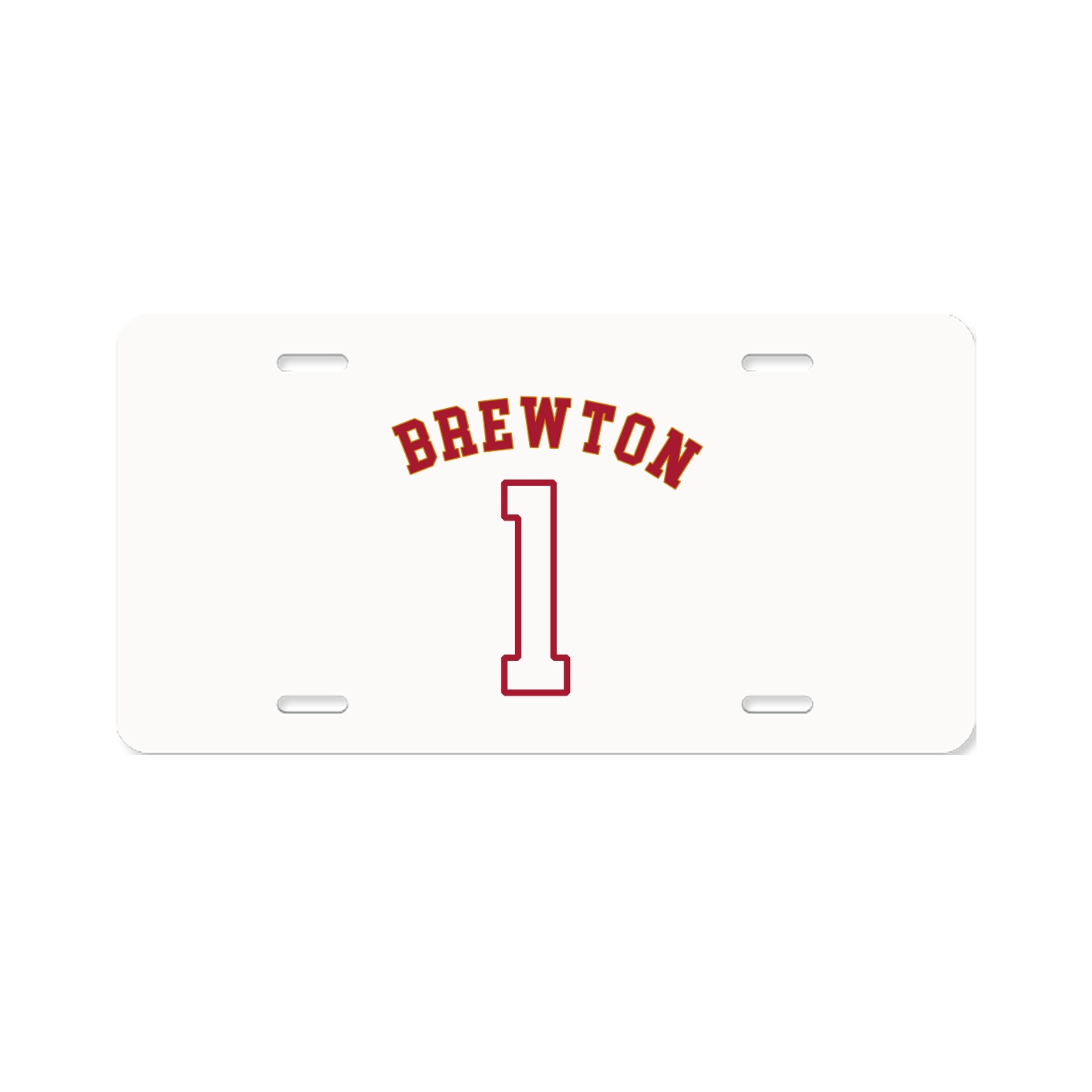 License Plate — Shirsey Arch in Classic